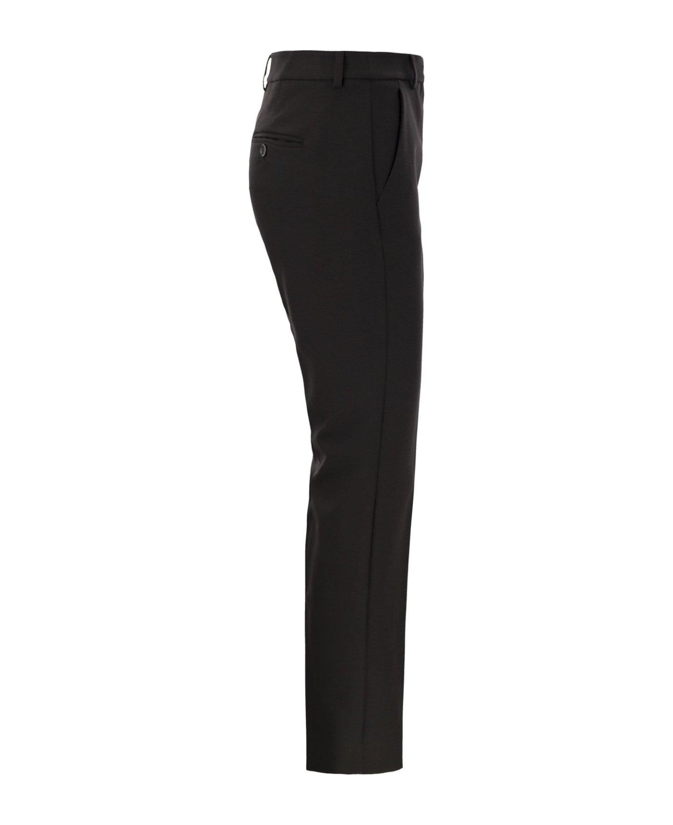 Weekend Max Mara Straight Fit Trousers - BLACK ボトムス