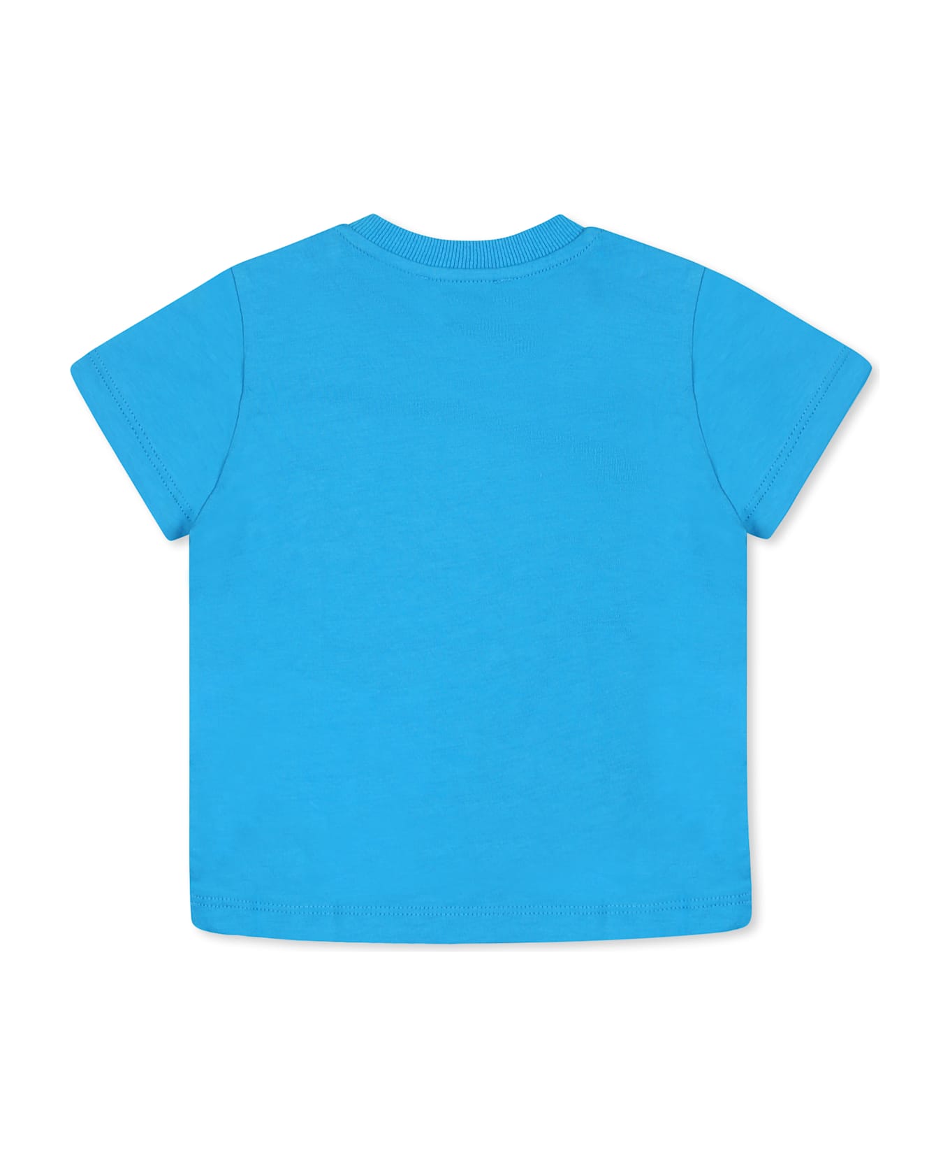 Moschino Light Blue T-shirt For Baby Boy With Teddy Bears - Light Blue