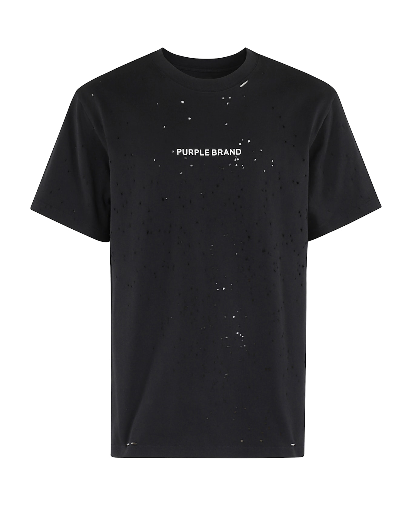 Purple Brand Hwt Jersey Ss Tee - Black