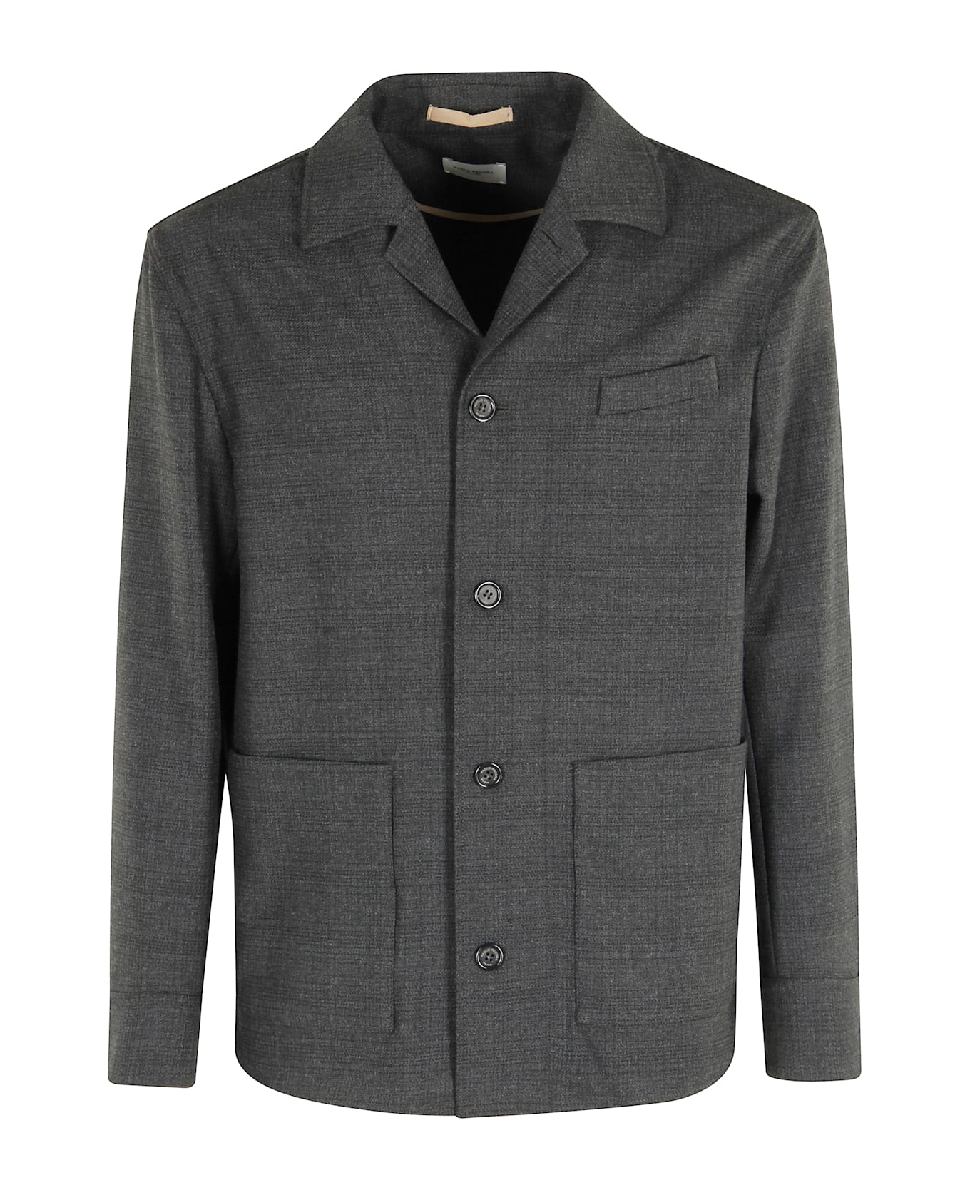Paolo Pecora Giacca Tessuto - Grigio Scuro