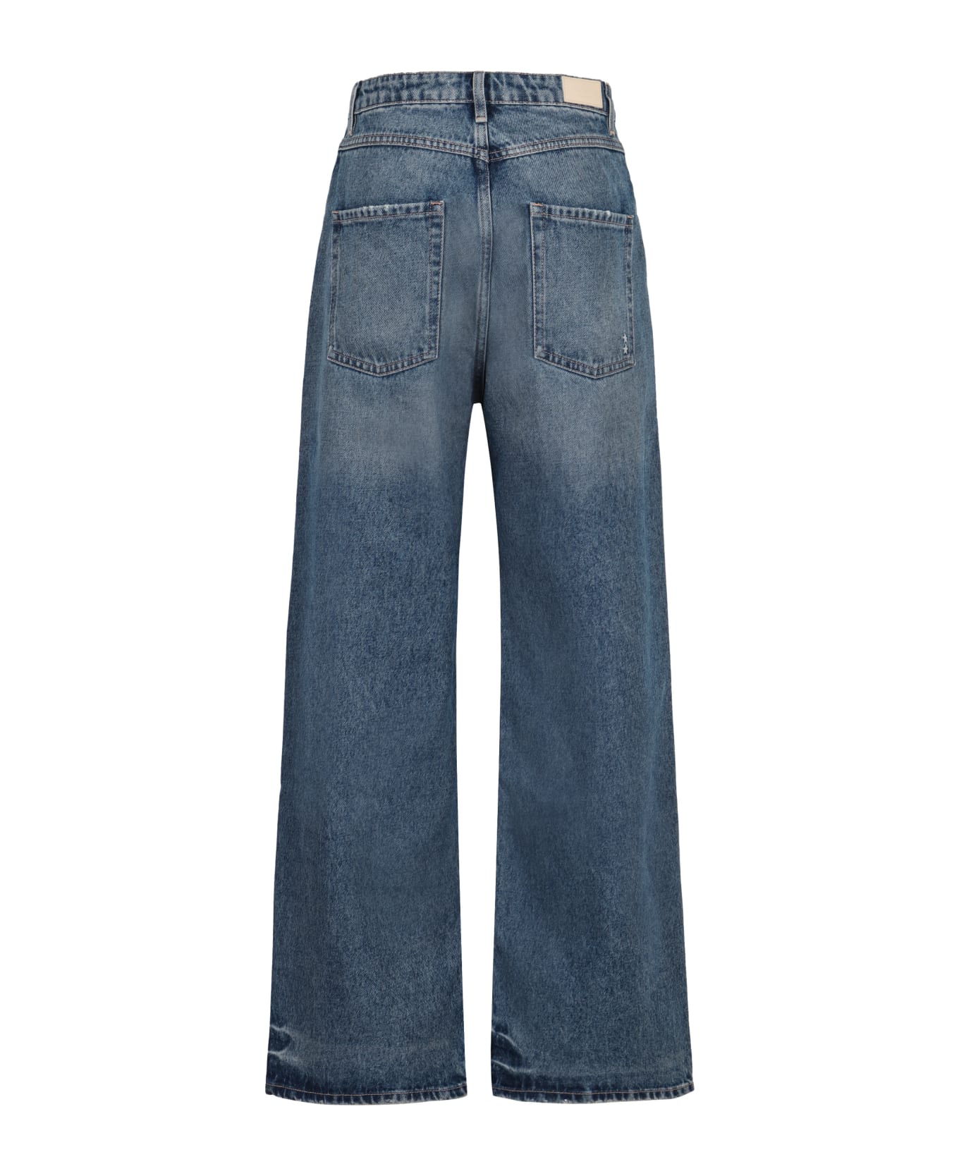 Icon Denim Poppy Wide-leg Jeans - Denim