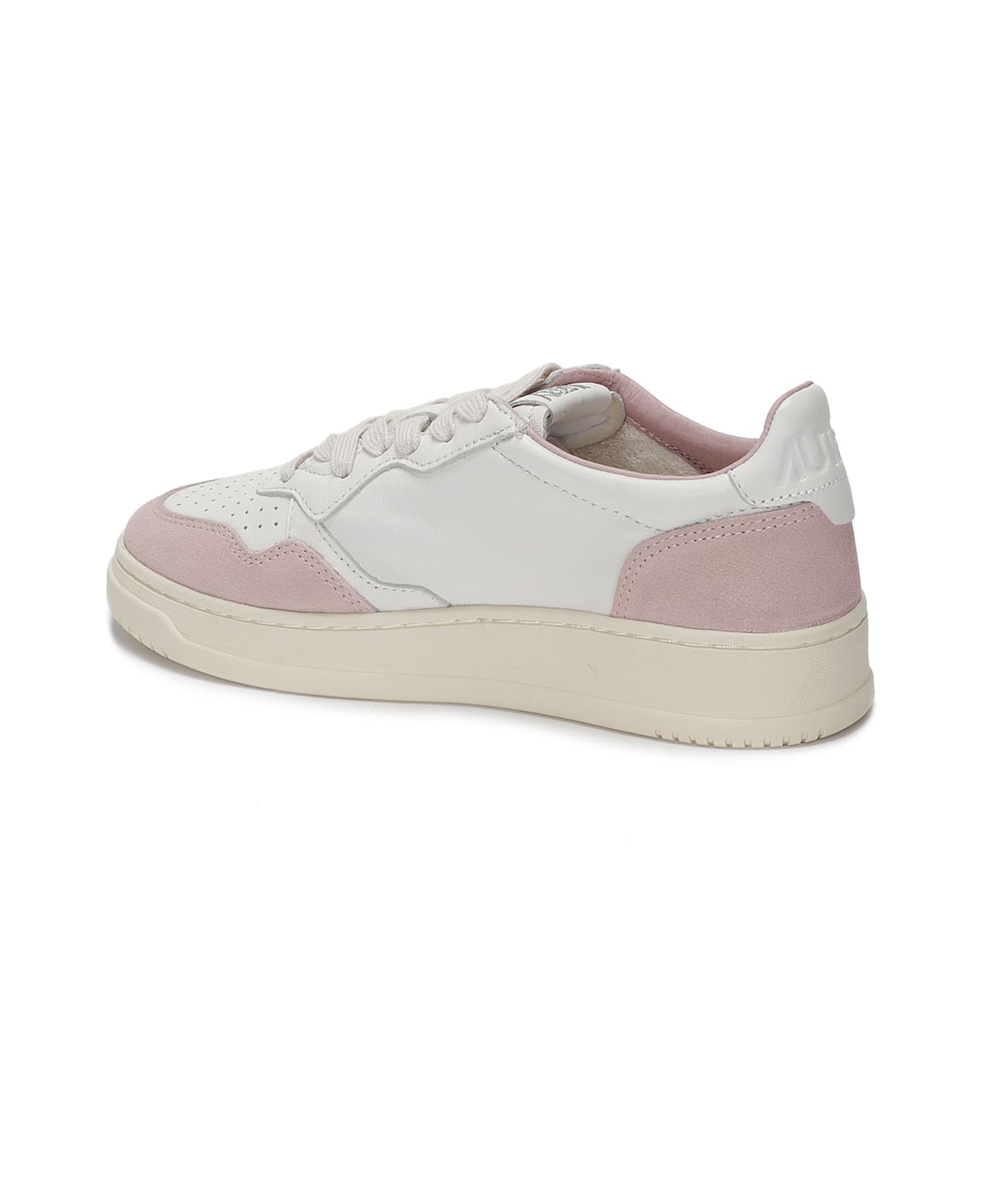 Autry Medalist Low Wom - WHT/POWDER