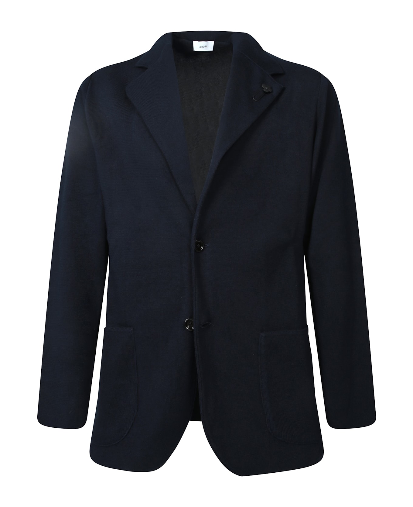 Lardini Blue Cotton Cardigan Jacket - Blue