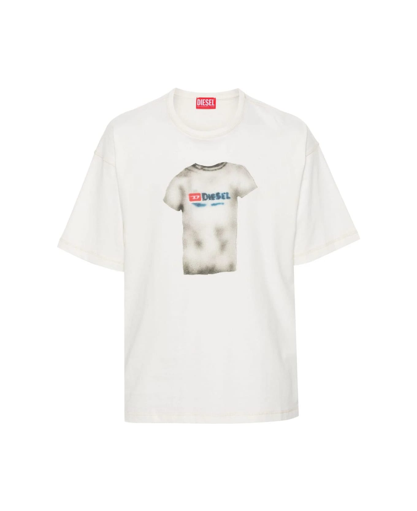Diesel Boxt T-shirt - Cream