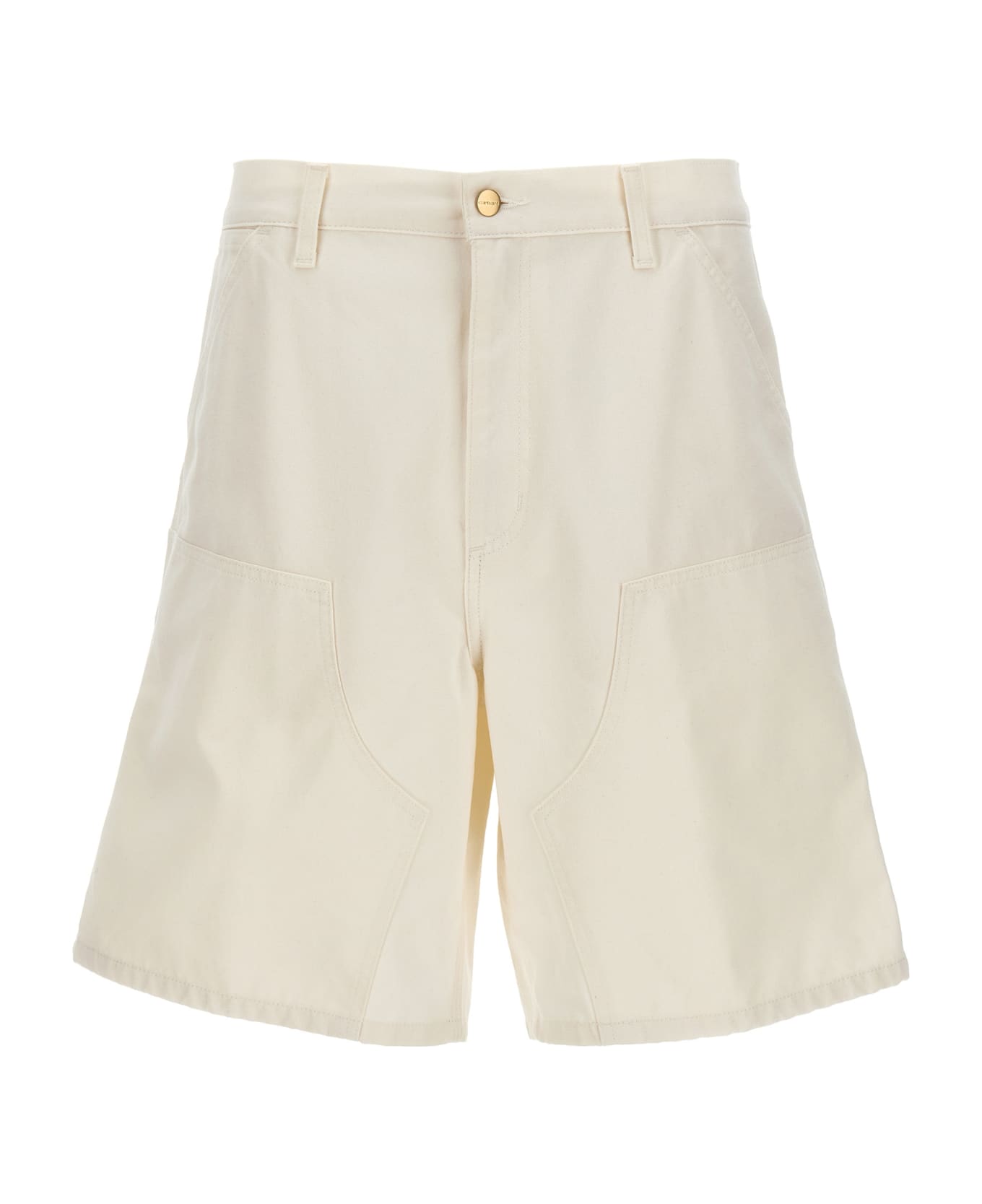 Carhartt 'double Knee' Bermuda Shorts - White