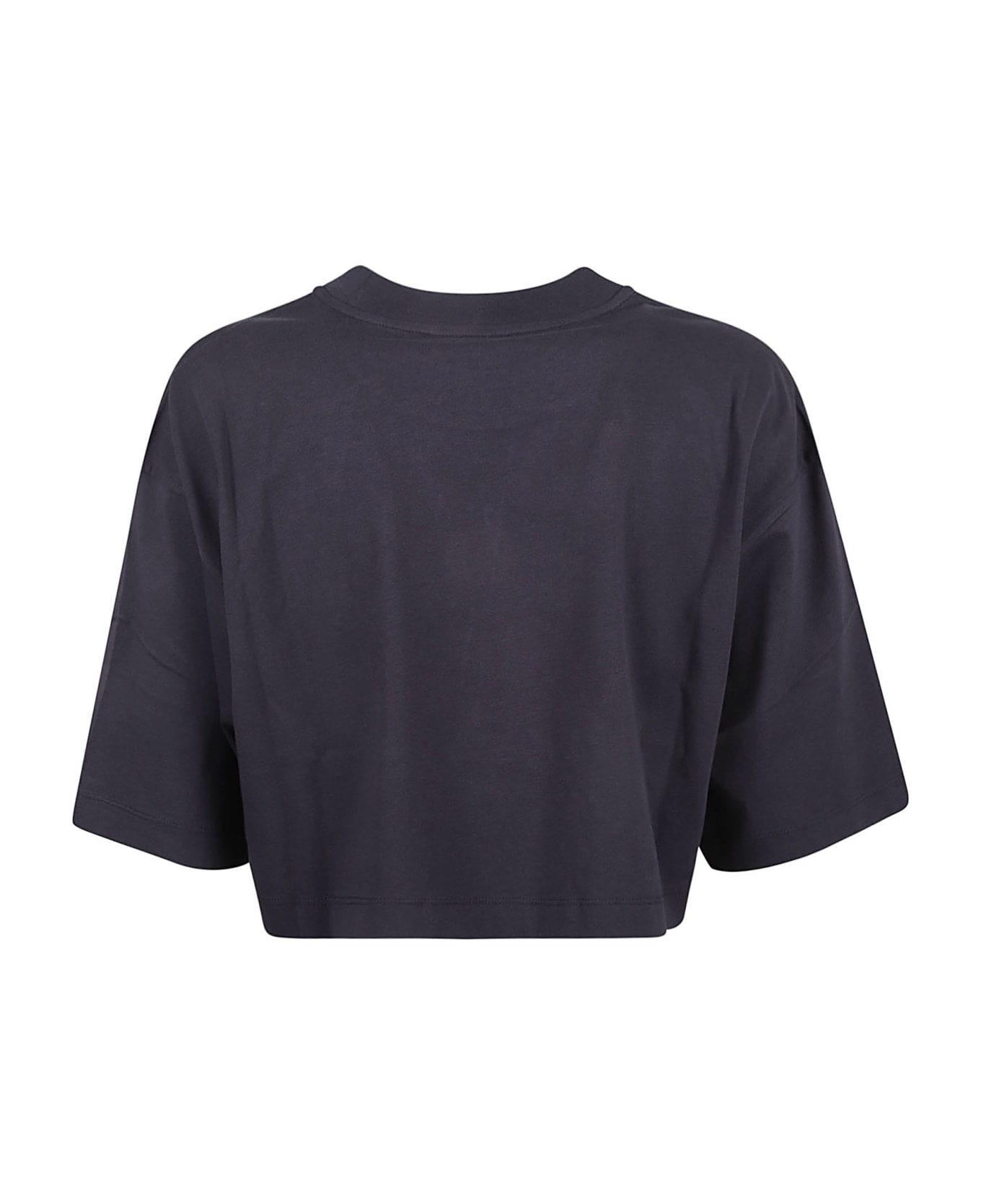 Marni Logo Organic Cotton T-shirt - Blue/Black