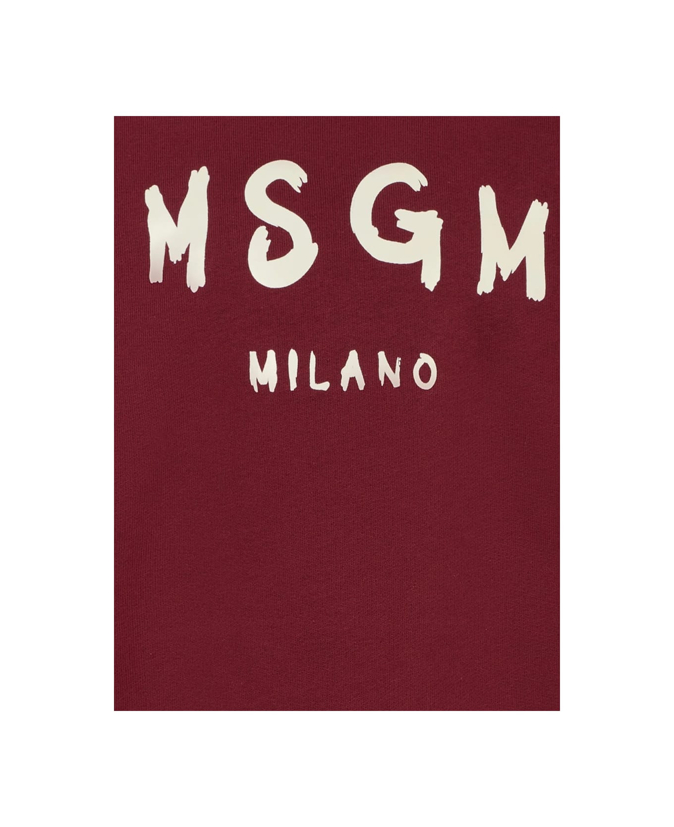 MSGM Jersey With Logo - RED