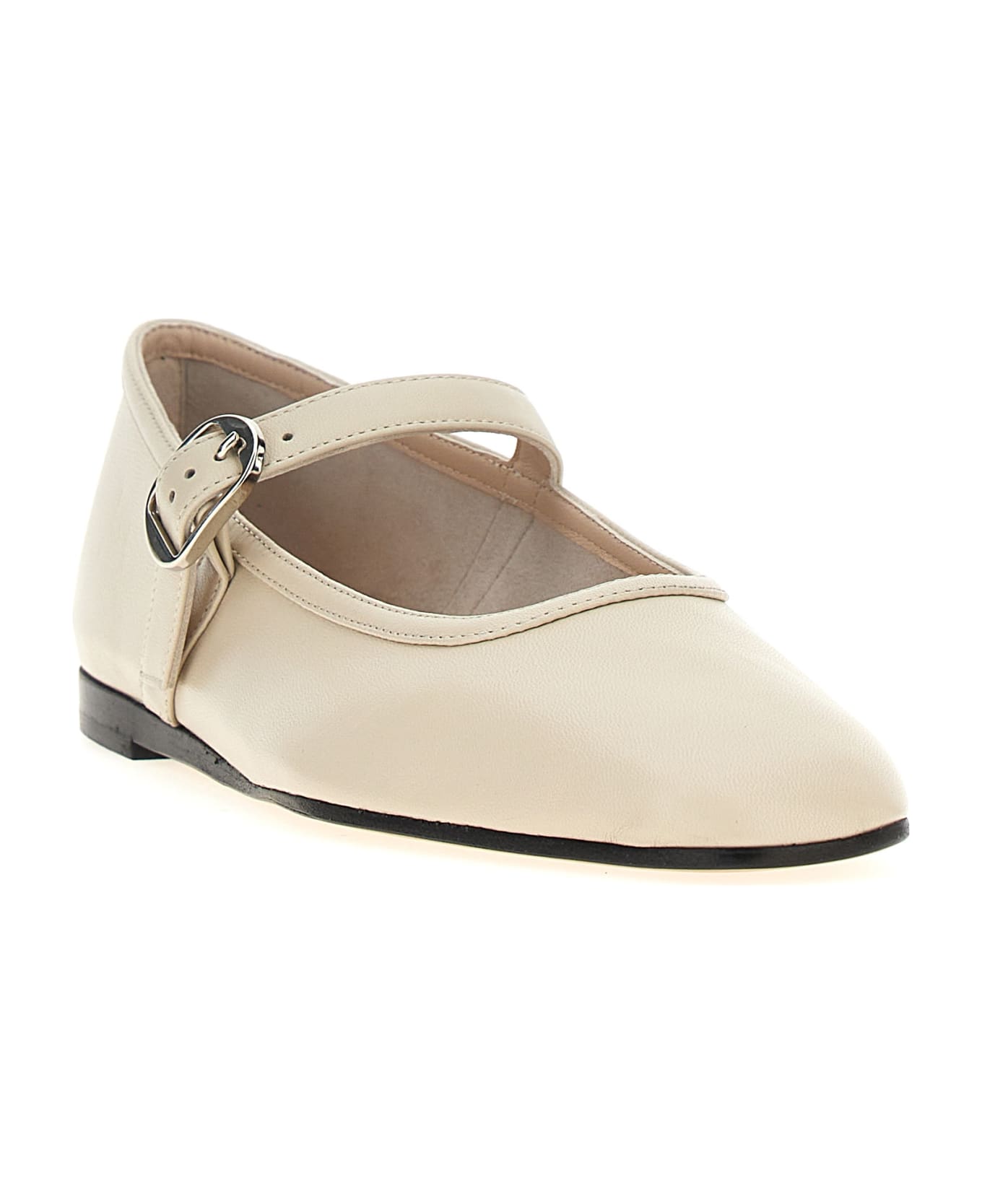 Le Monde Beryl 'mary Jane' Ballet Flats - Beige