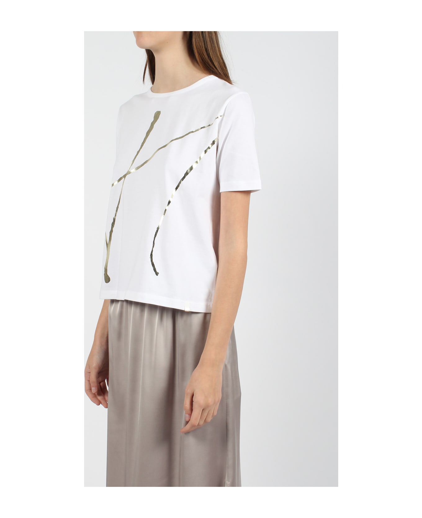 Herno Interlock Jersey T-shirt - WHITE