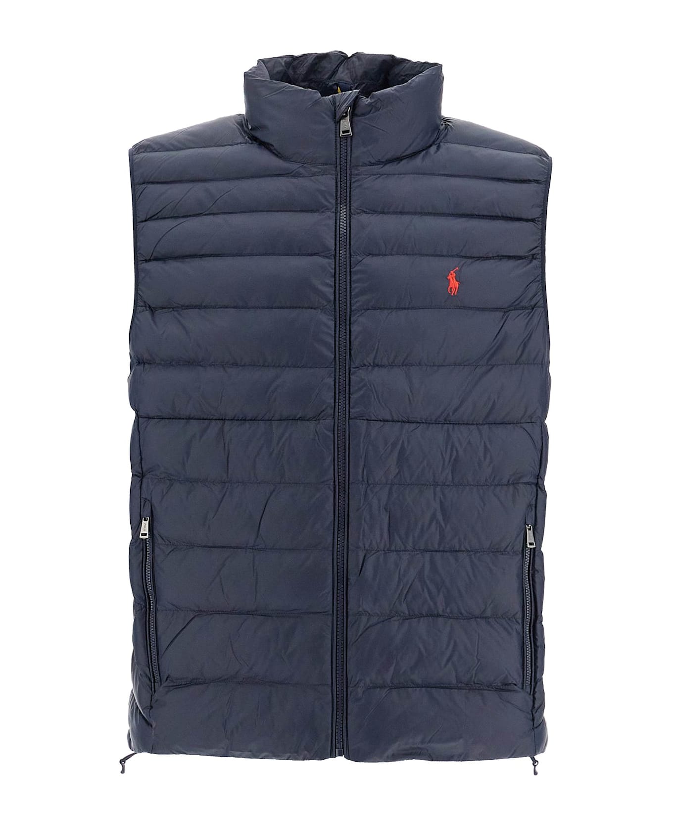 Ralph Lauren Foldable Padded Vest - COLLEGE GREEN