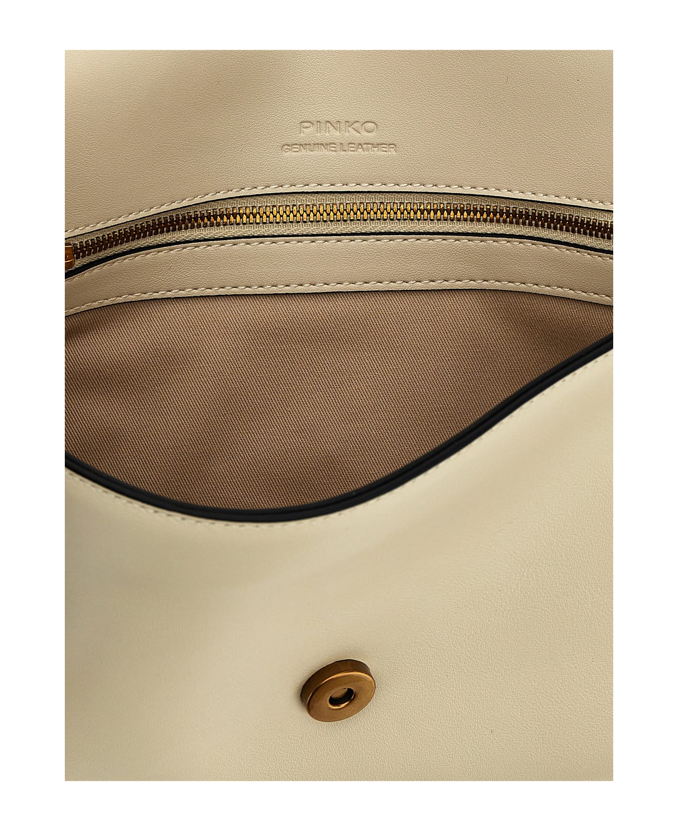 Pinko Love One Classic Crossbody Bag - White