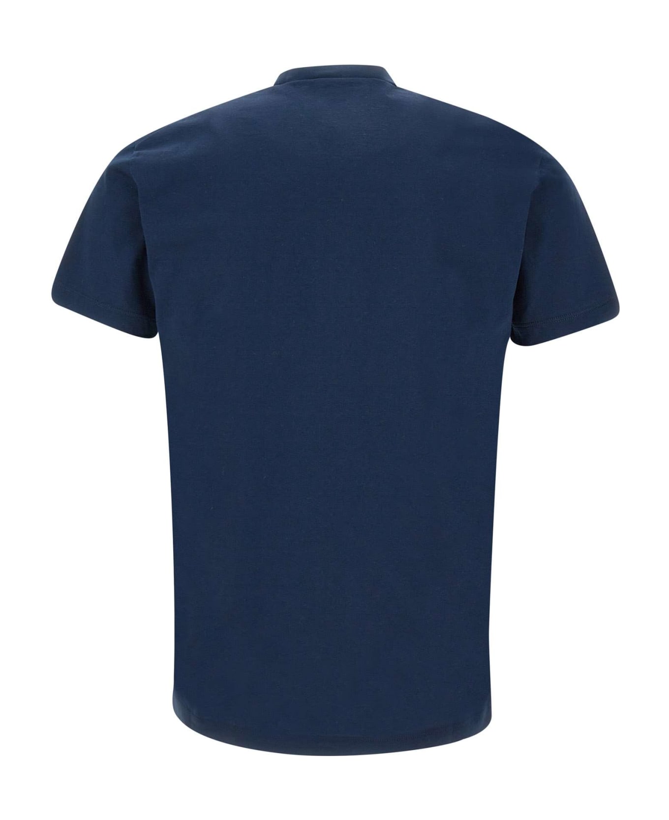 Dsquared2 "cool Fit Tee" Cotton T-shirt - BLUE