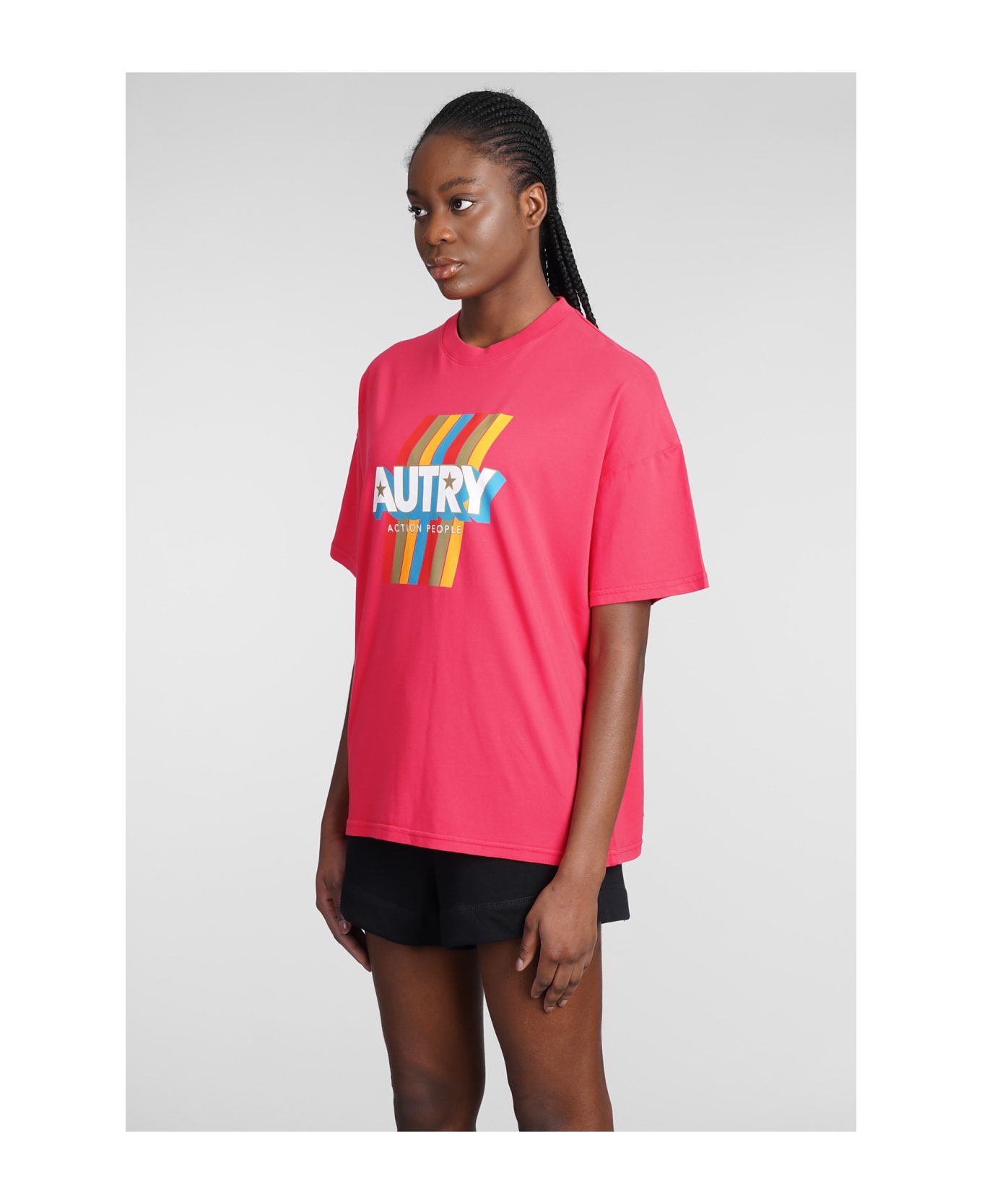Autry T-shirt From - fuxia