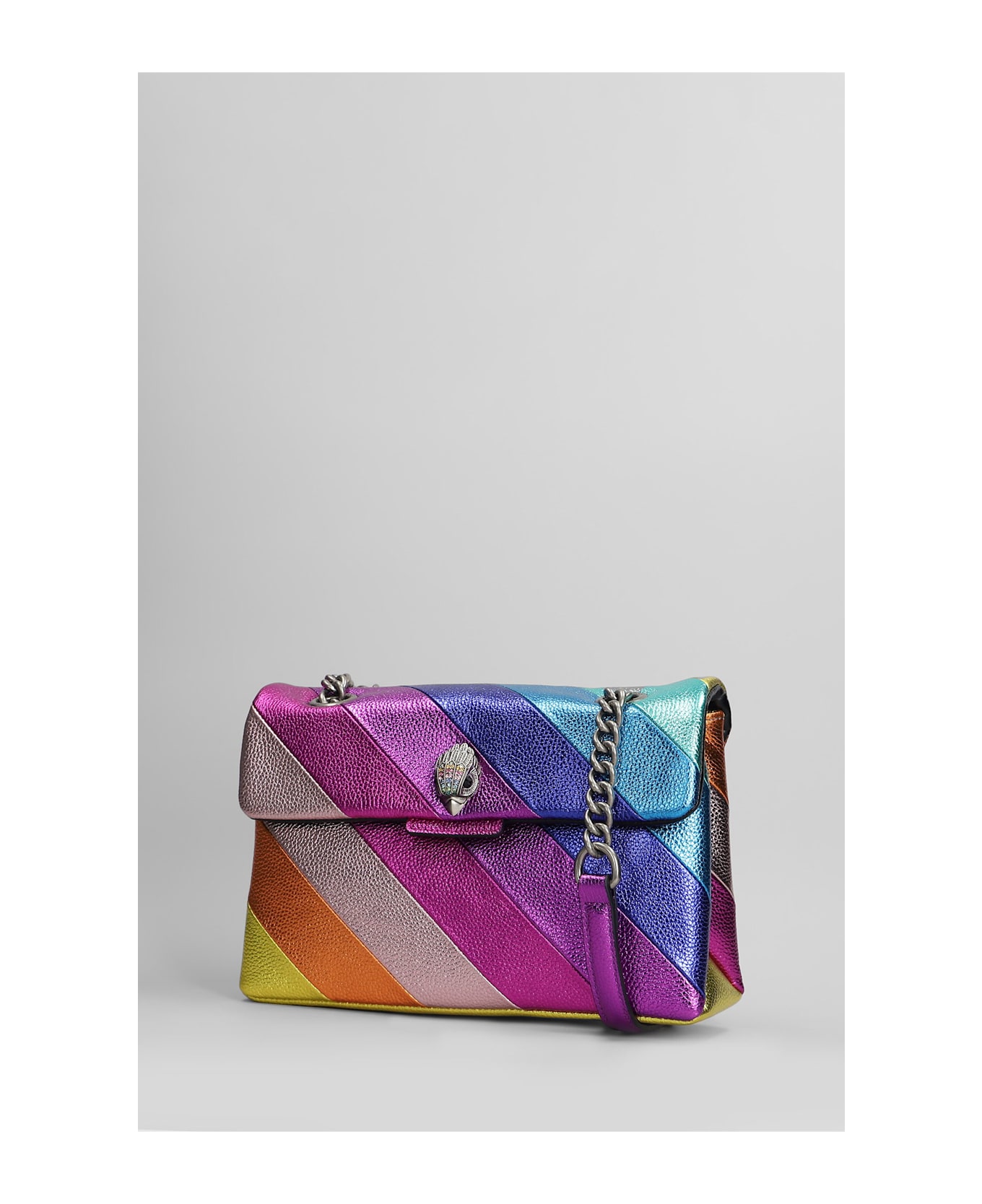 Kurt Geiger Kensington Bag L Shoulder Bag In Multicolor Leather - multicolor