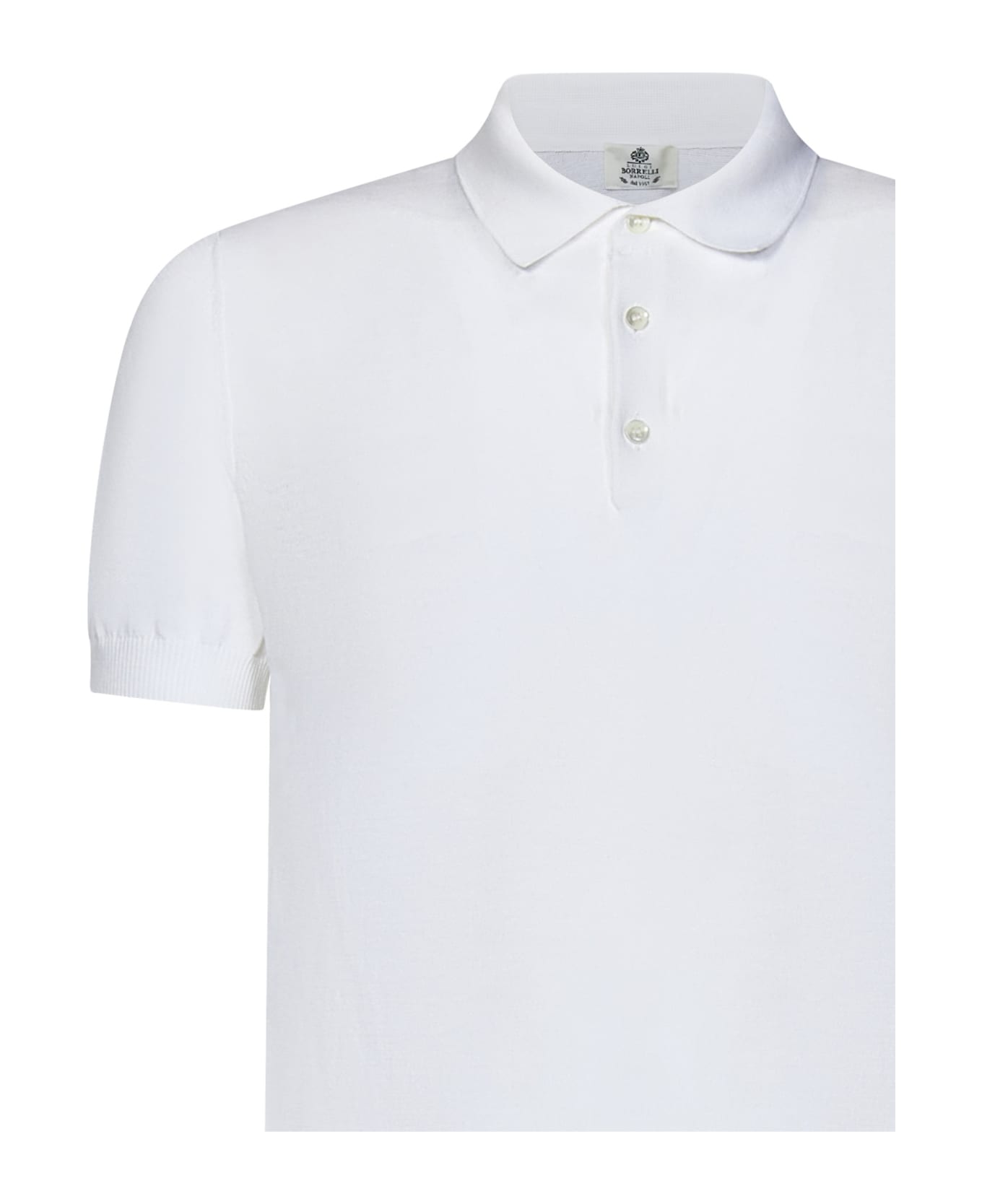 Luigi Borrelli Polo Shirt - White ポロシャツ