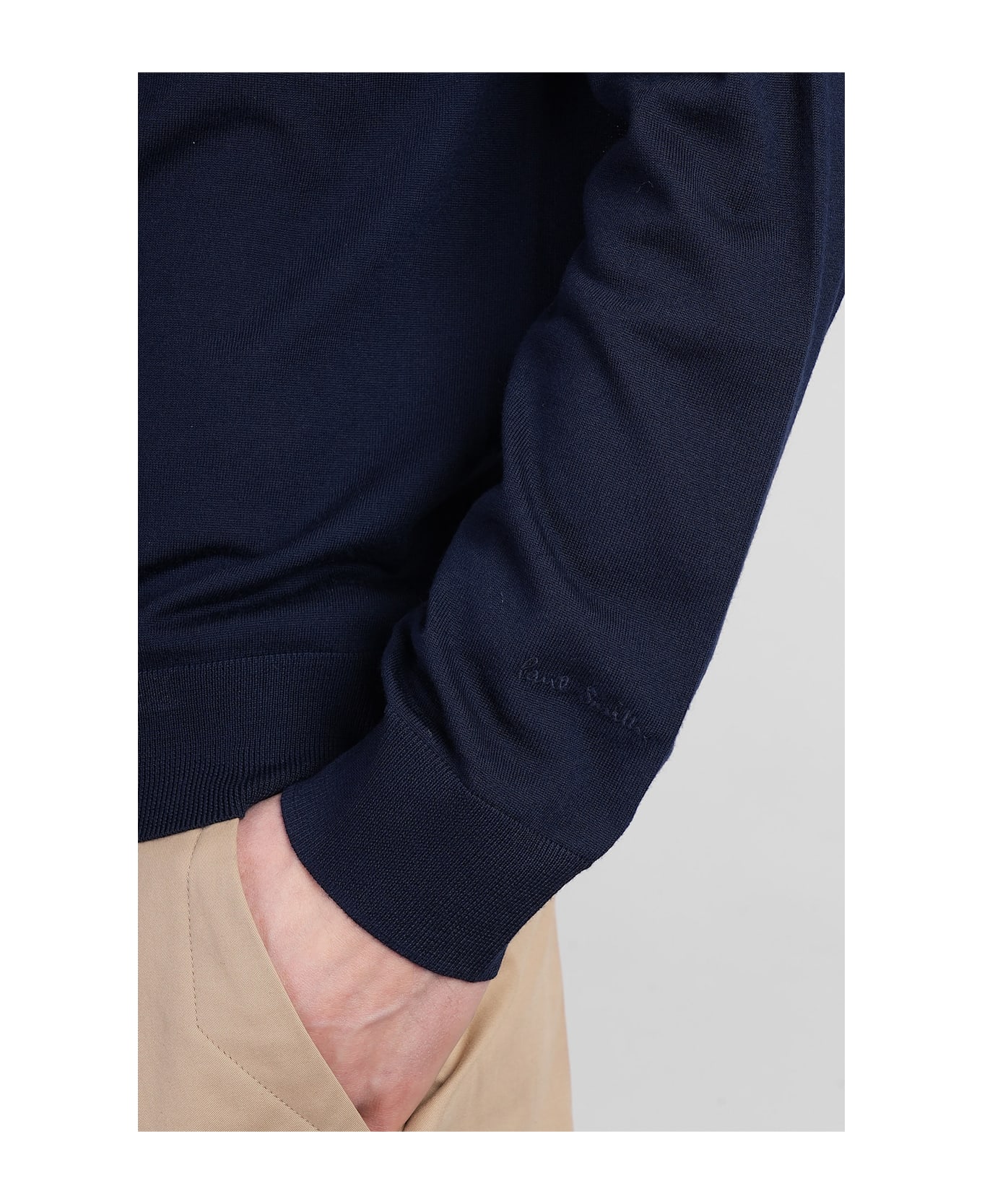 Paul Smith Knitwear In Blue Wool - blue
