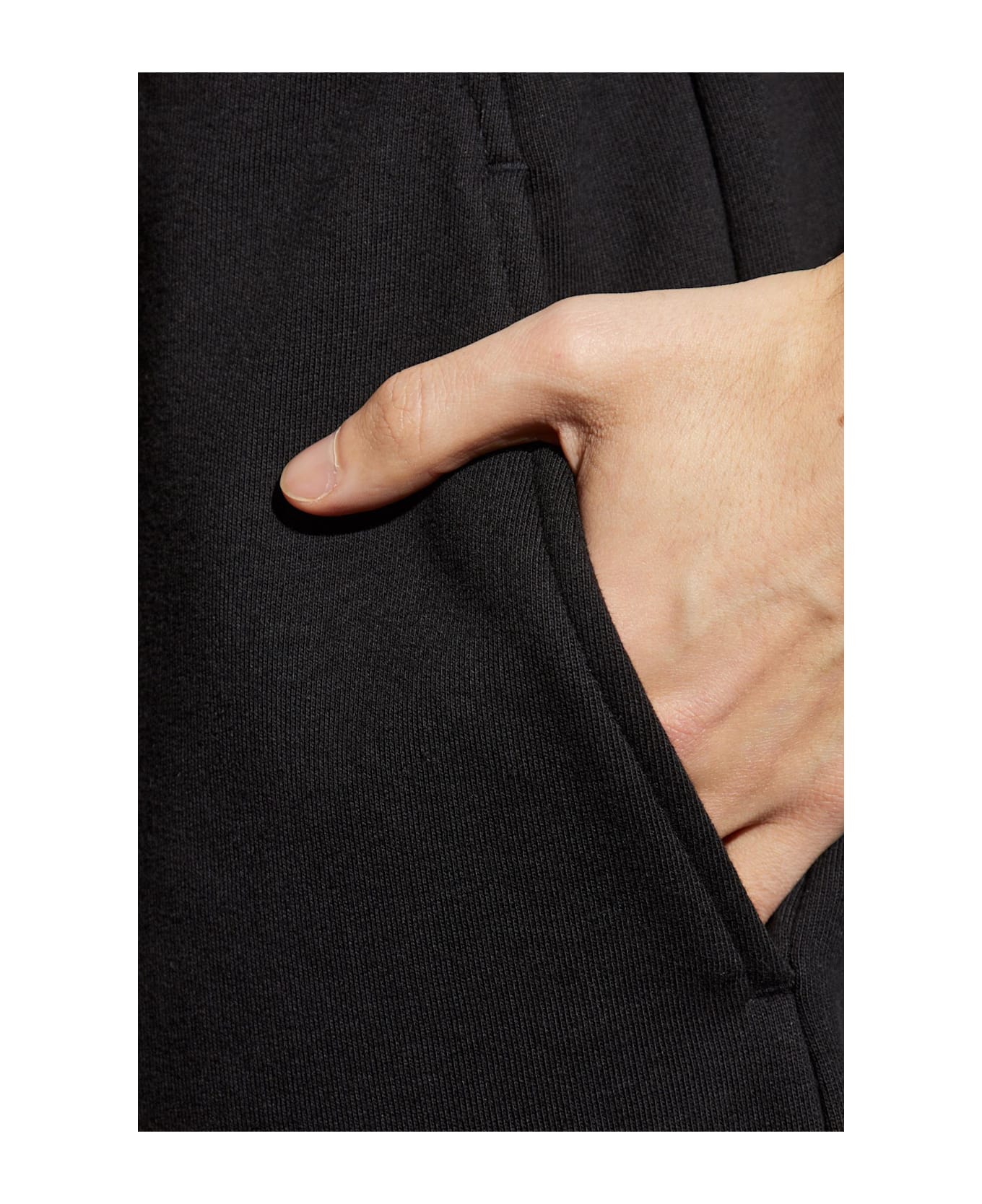 Dries Van Noten Cotton Shorts - BLACK