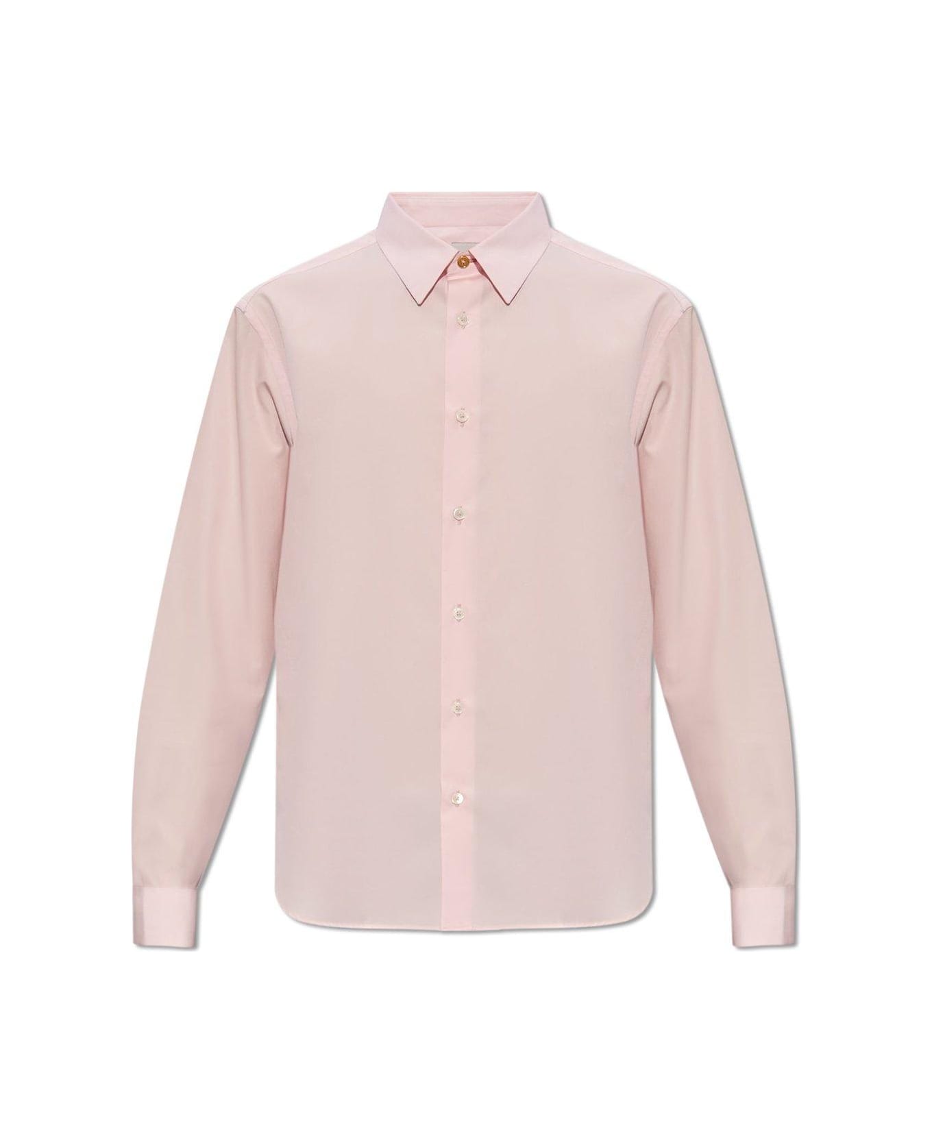 PS by Paul Smith Tailored Shirt Shirt - POWDER PINK