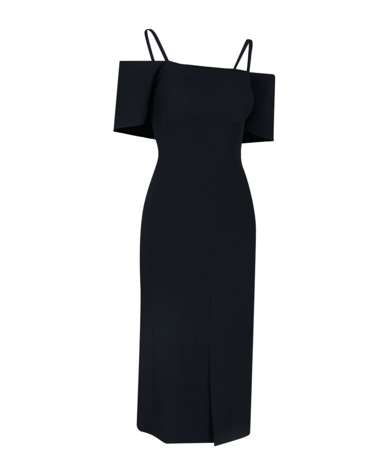 Victoria Beckham 'bandeau' Midi Dress - Black  