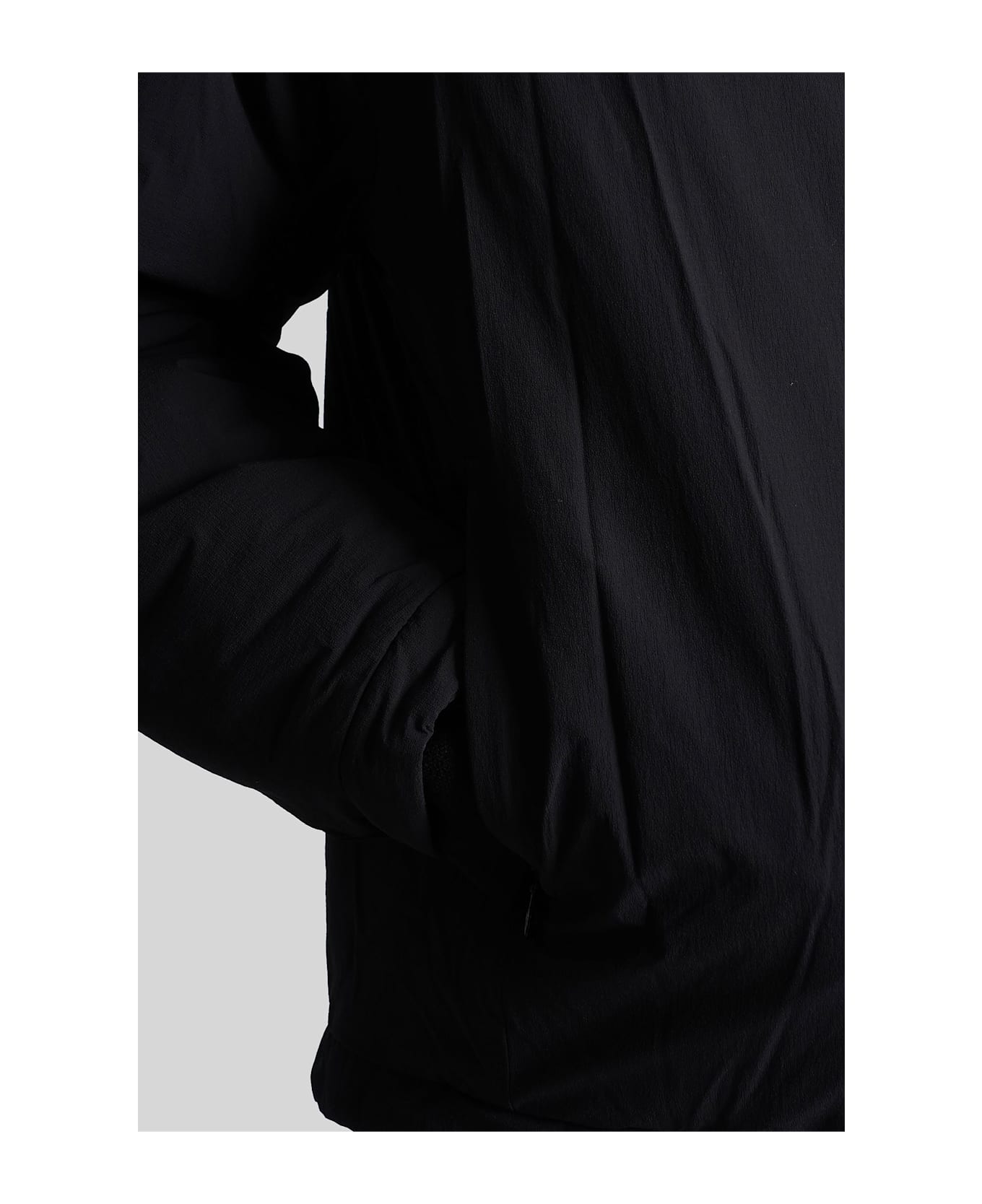 Attachment Puffer In Black Nylon - black