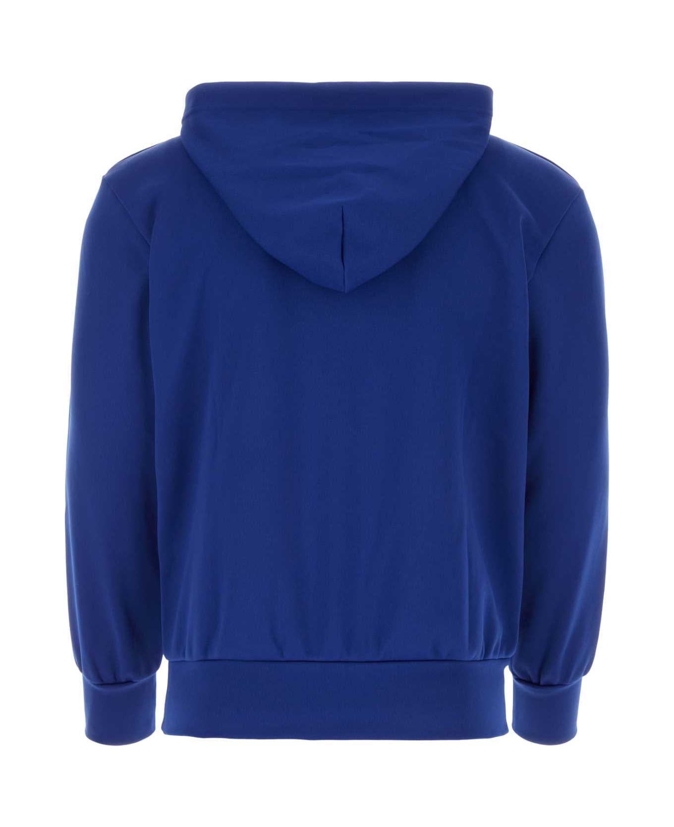 Comme des Garçons Play Blue Polyester Sweatshirt - NAVY フリース