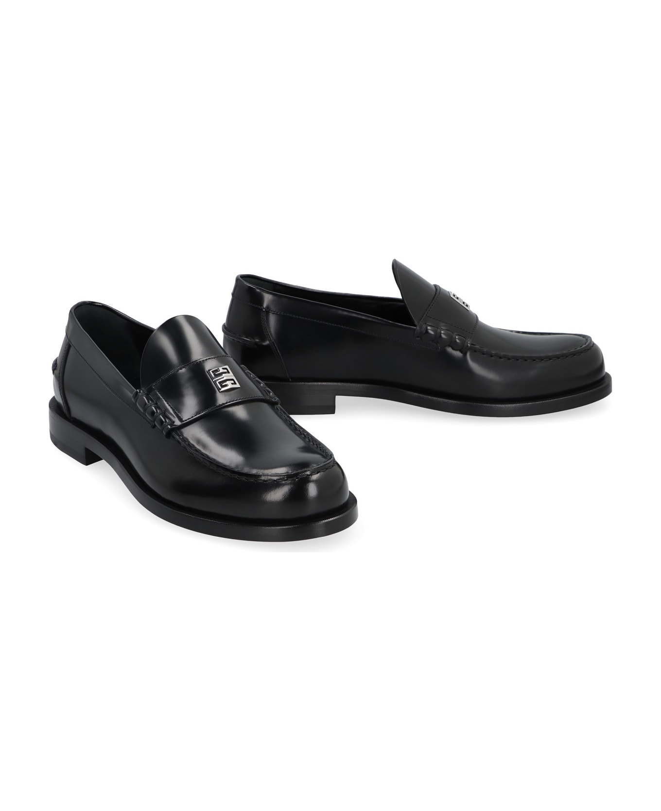 Givenchy Mr G Leather Loafers - black