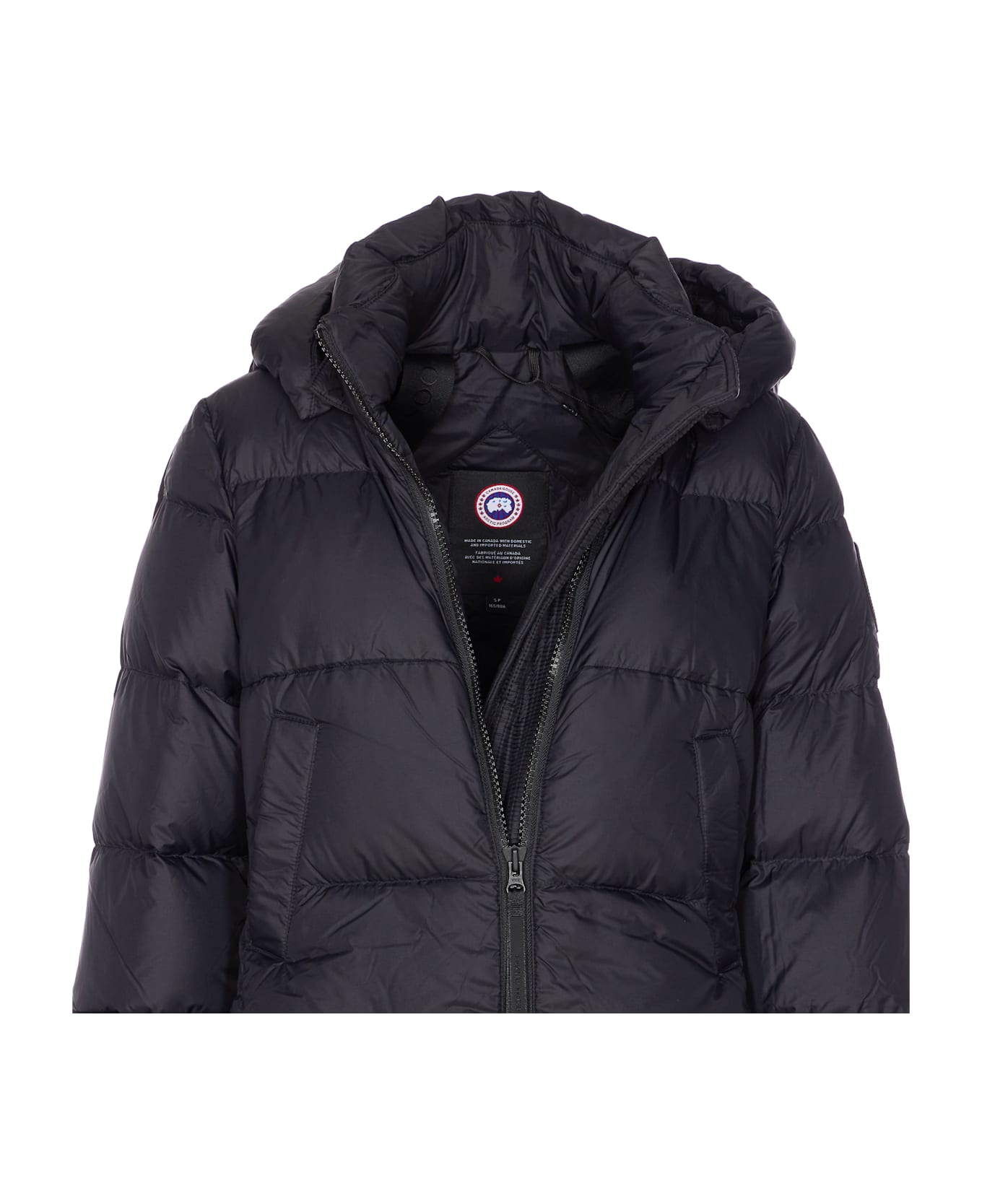 Canada Goose Mystique Long Down Jacket - Black