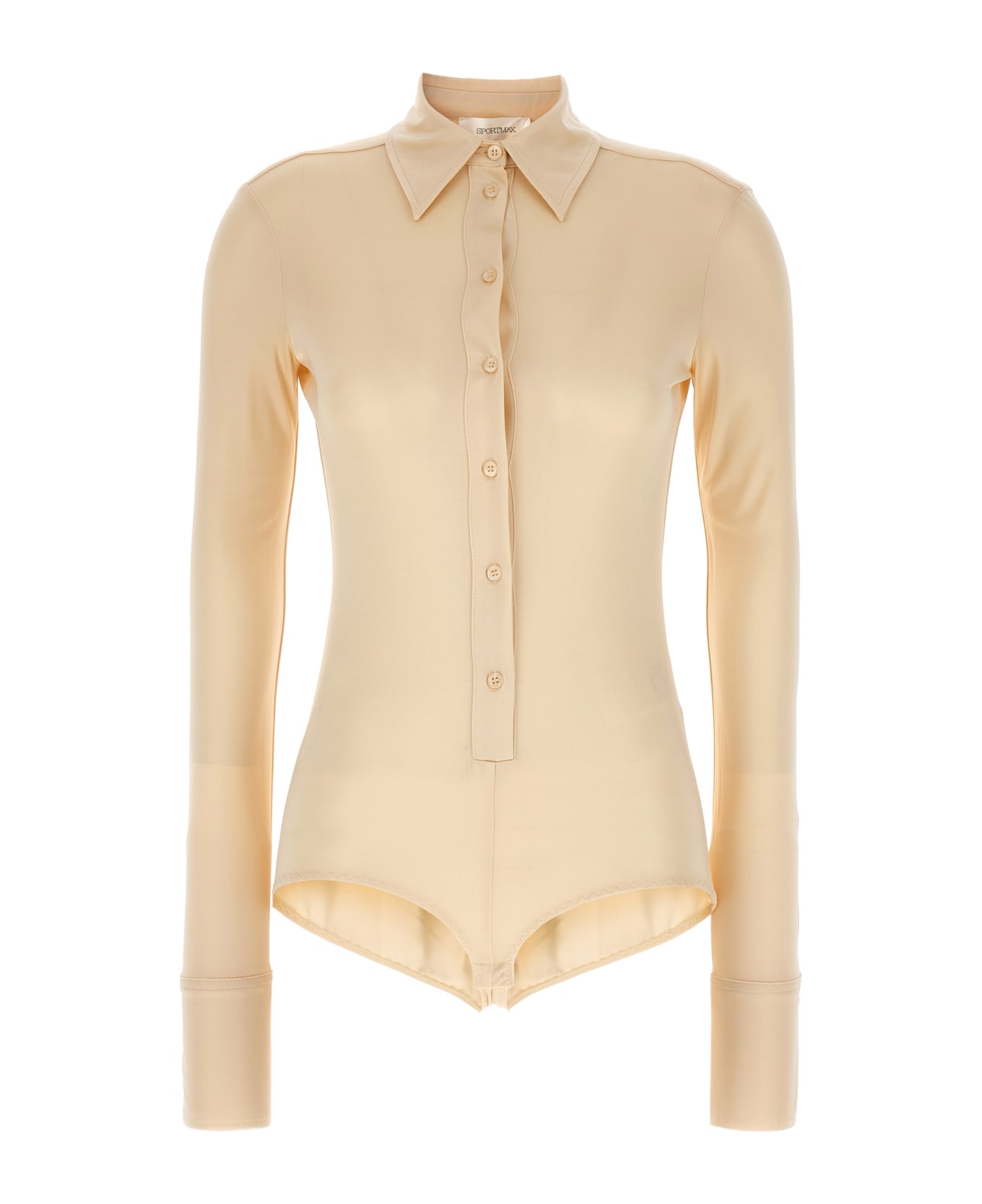 SportMax 
pera
 Bodysuit - Beige