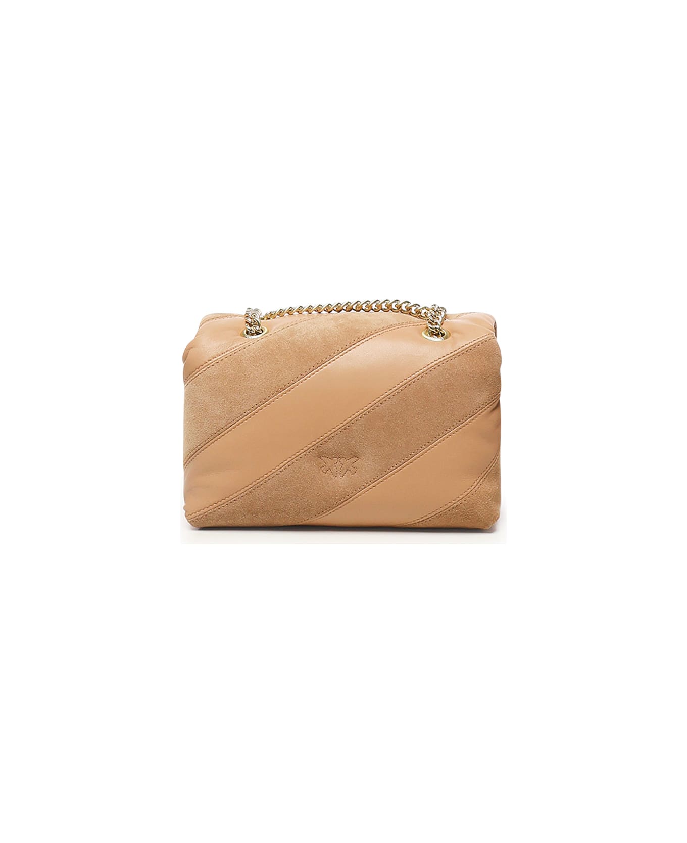 Pinko Love Bag Puff Mini Crossbody Bag - Toast Pink