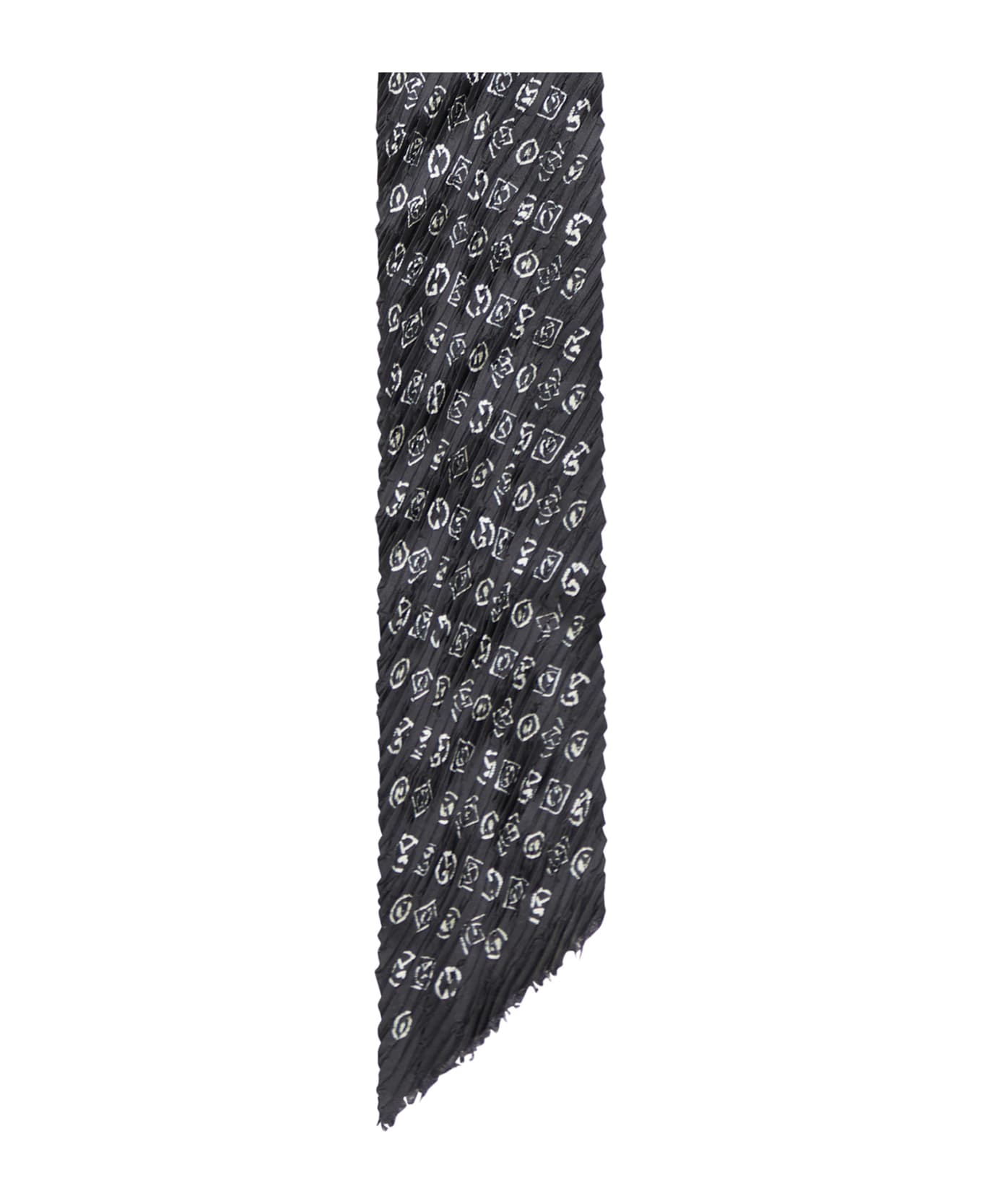 Giorgio Armani Woven Man Little Sca - Black スカーフ
