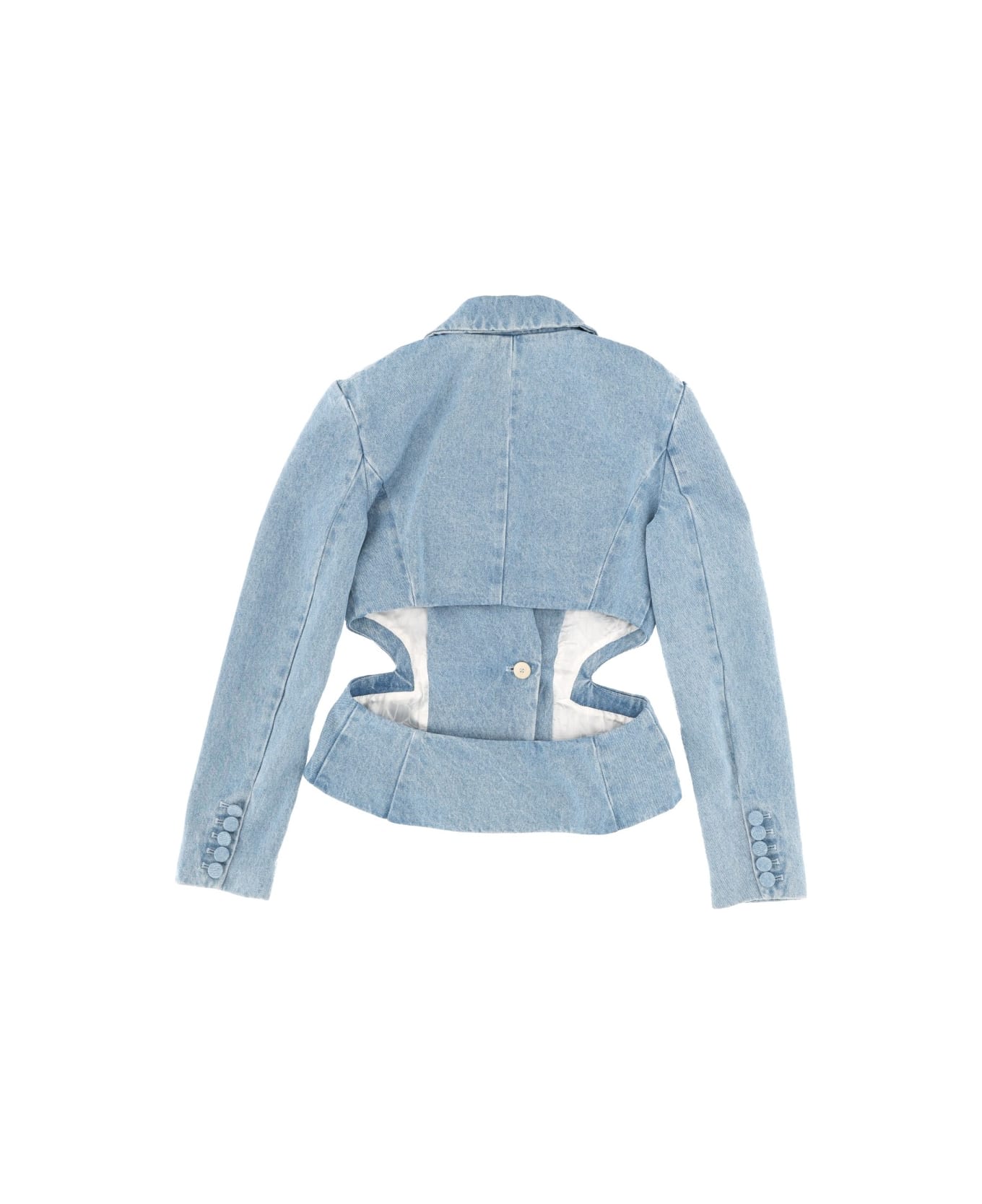 Nina Ricci Jacket With Cut-out - BLUE