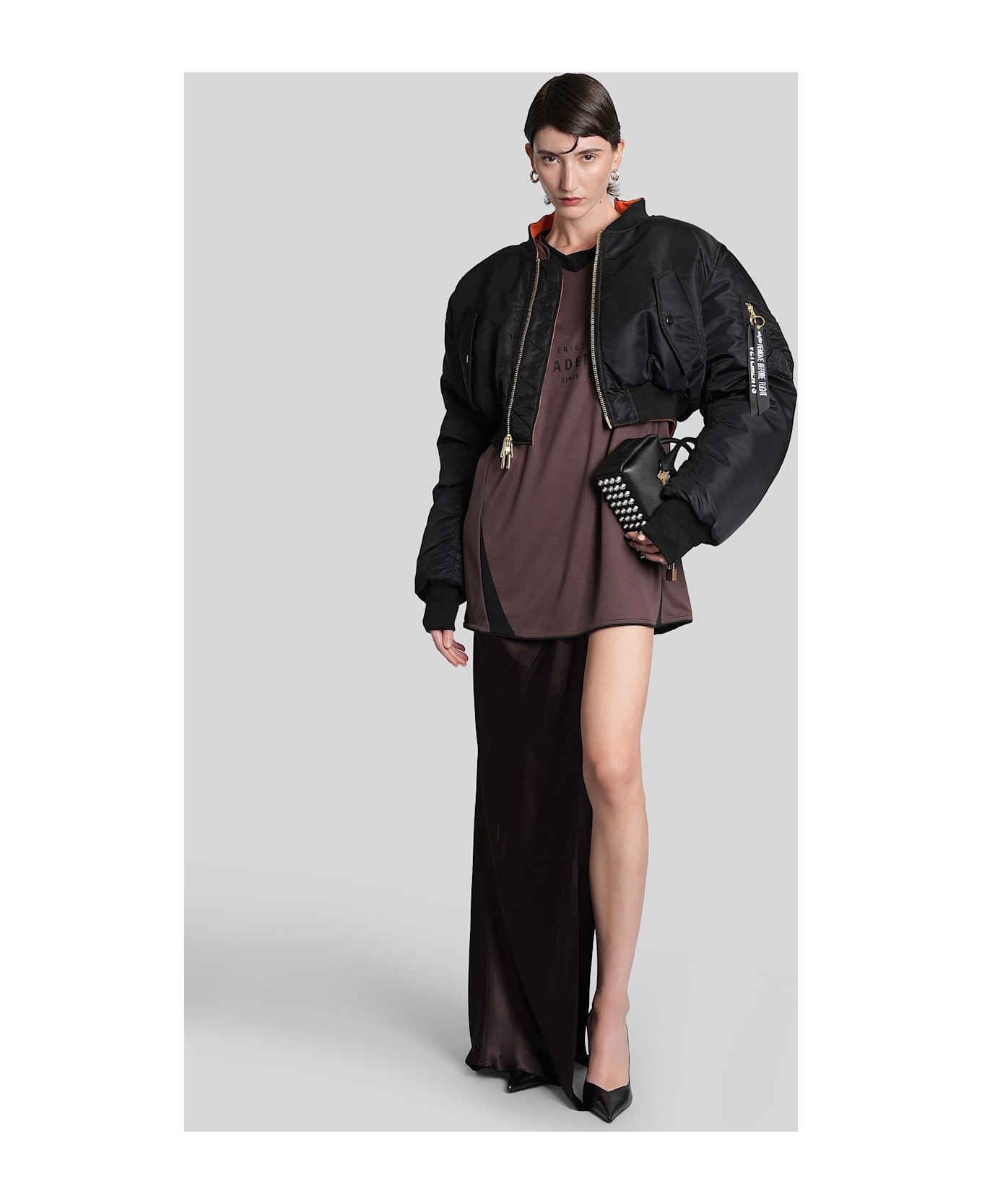 VETEMENTS T-shirt In Brown Polyester - brown