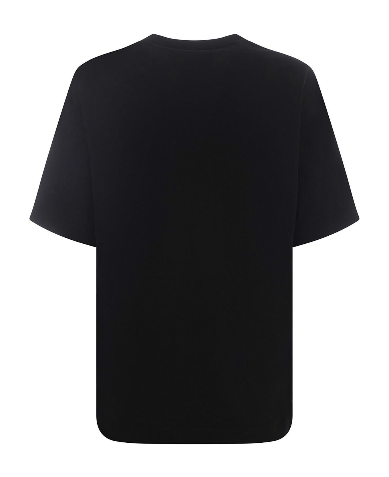Dsquared2 Black Cotton T-shirt - C