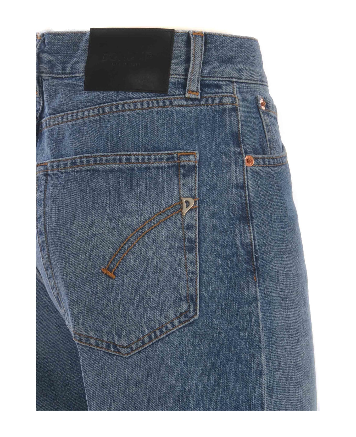 Dondup Jeans Dondup 'amber' Made Of Denim - Denim azzurro
