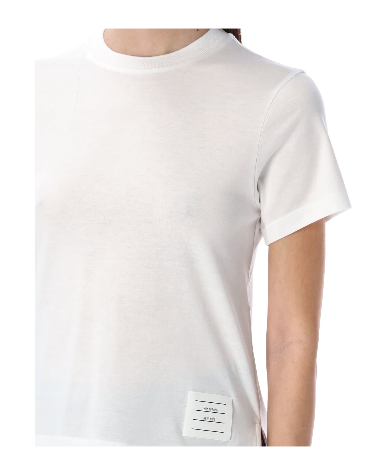 Thom Browne Relaxed Fit T-shirt - WHITE