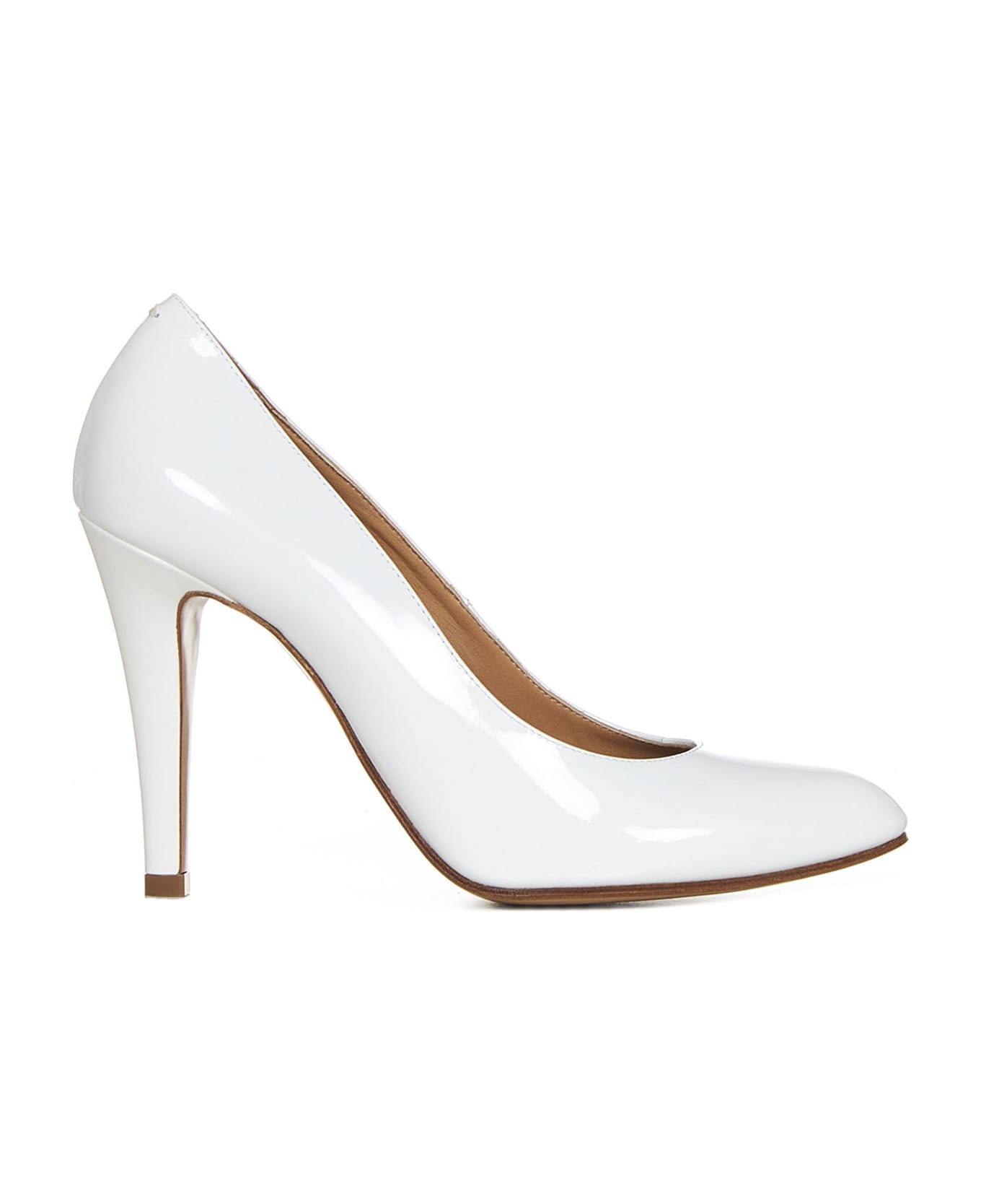 Maison Margiela Pump With Destroyed Effect - White