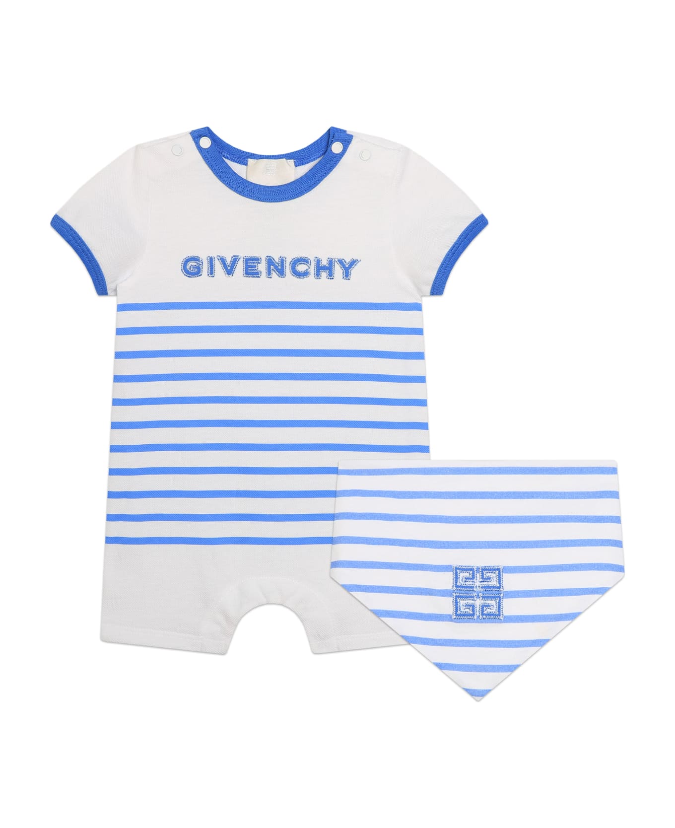 Givenchy 2 Piece Set With Pajamas - Blue ボディスーツ＆セットアップ