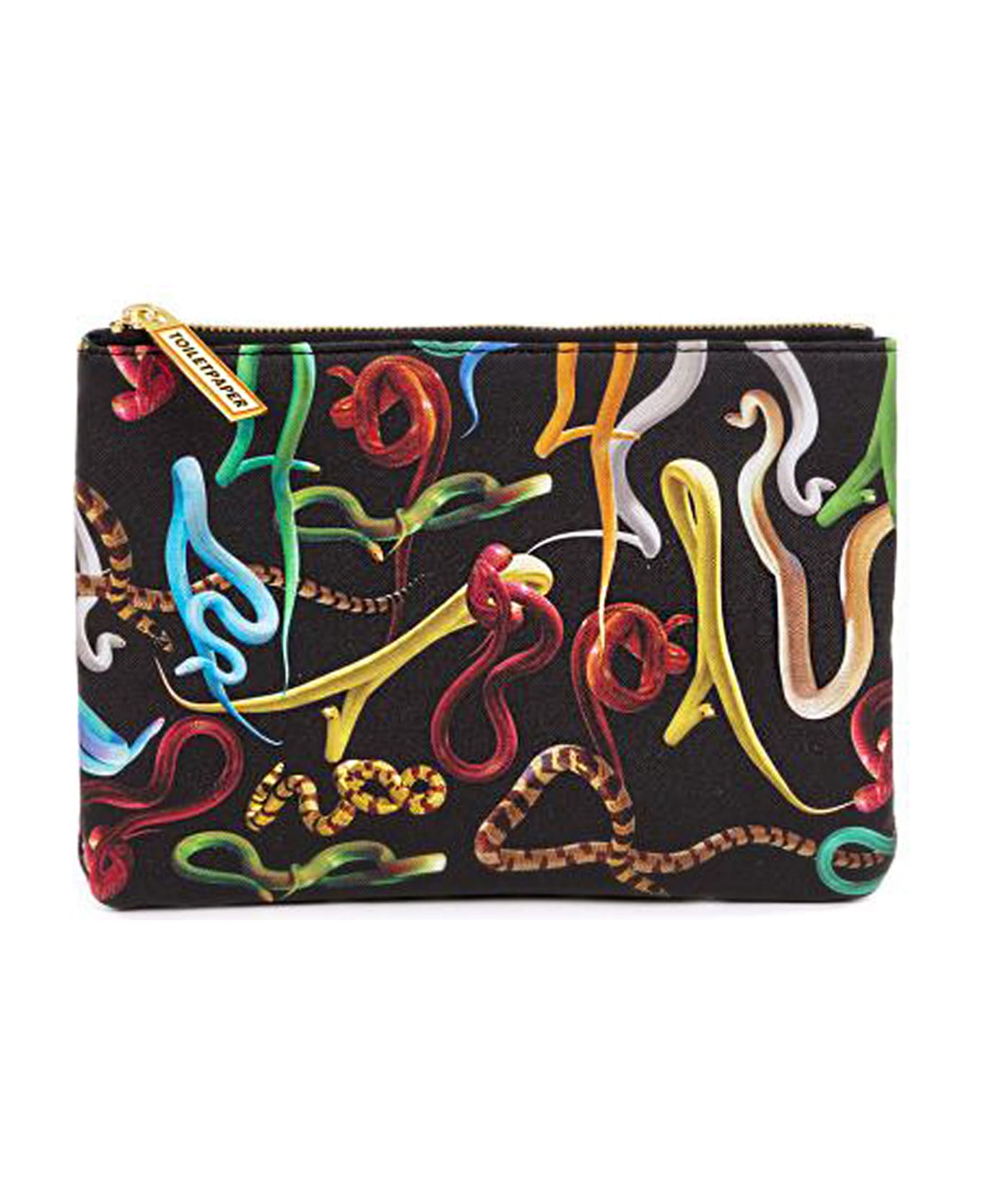 Seletti X Toiletpaper' 'snakes' Pouch - Multicolor バッグ
