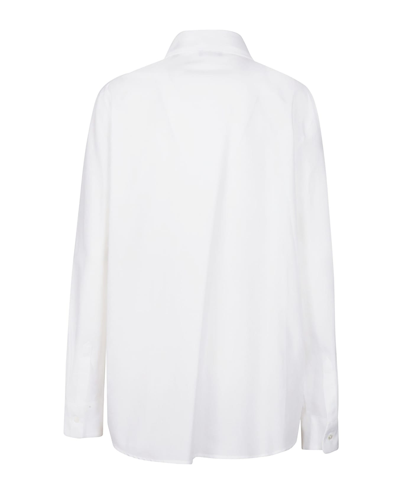 Etro Long Sleeve Oxford Boyfit Shirt - Bianco