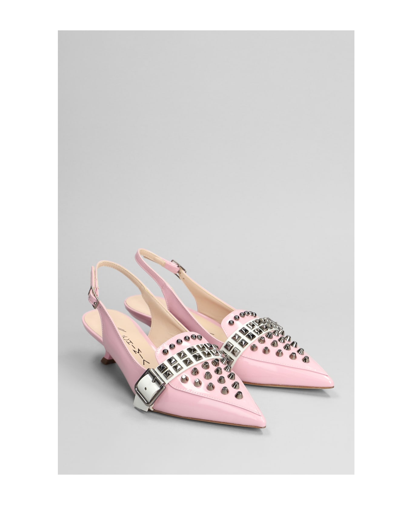 Alchimia Pumps In Rose-pink Patent Leather - rose-pink