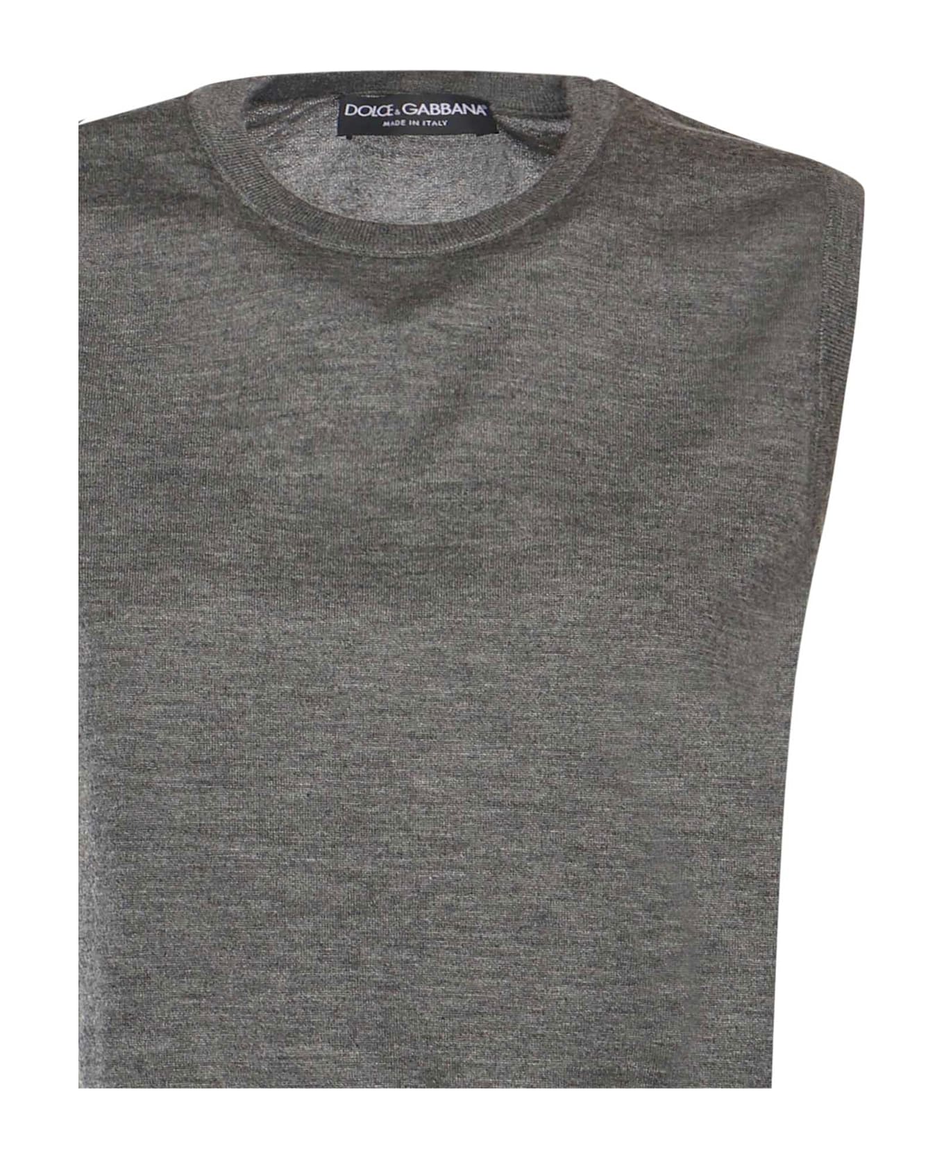 Dolce 
Gabbana Cashmere Sweater - Grey