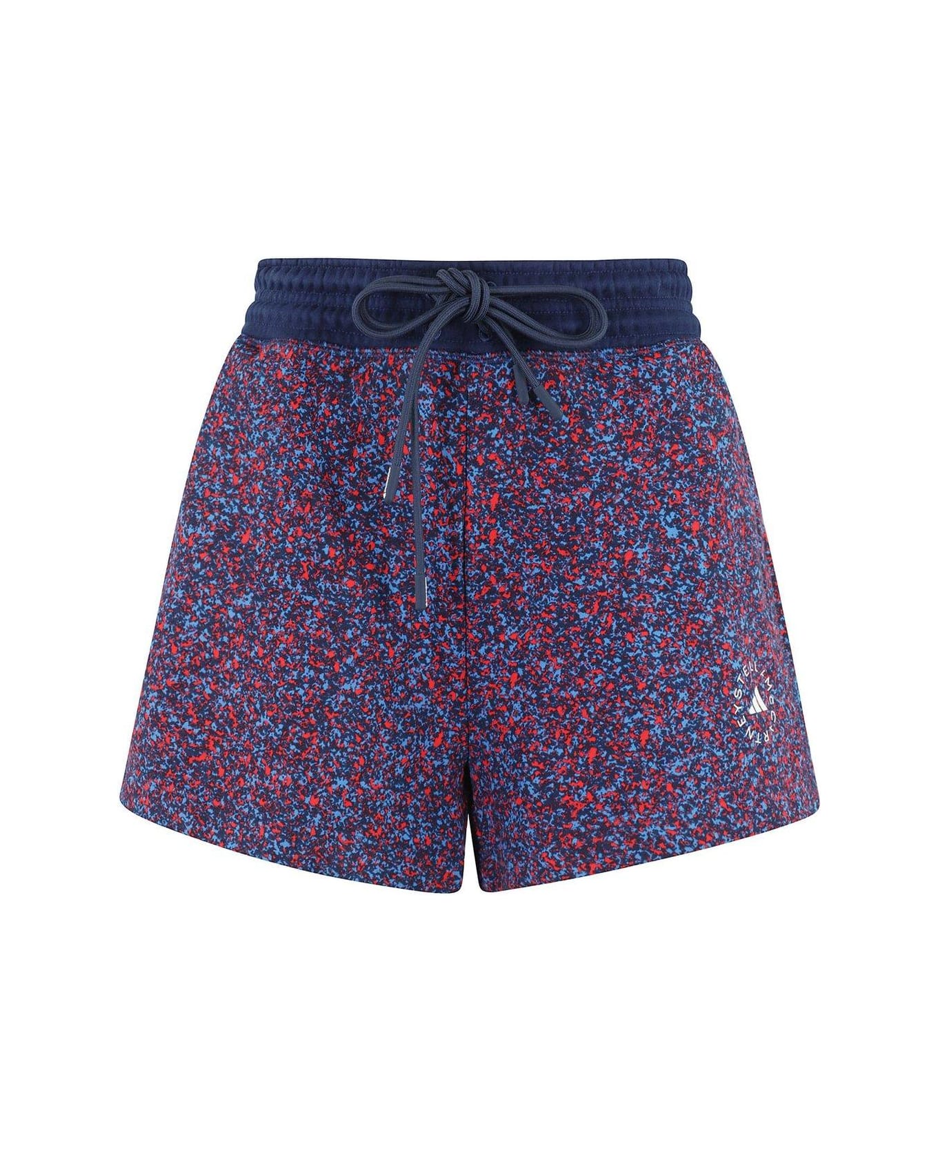 Adidas by Stella McCartney Printed Terry Shorts - Purple