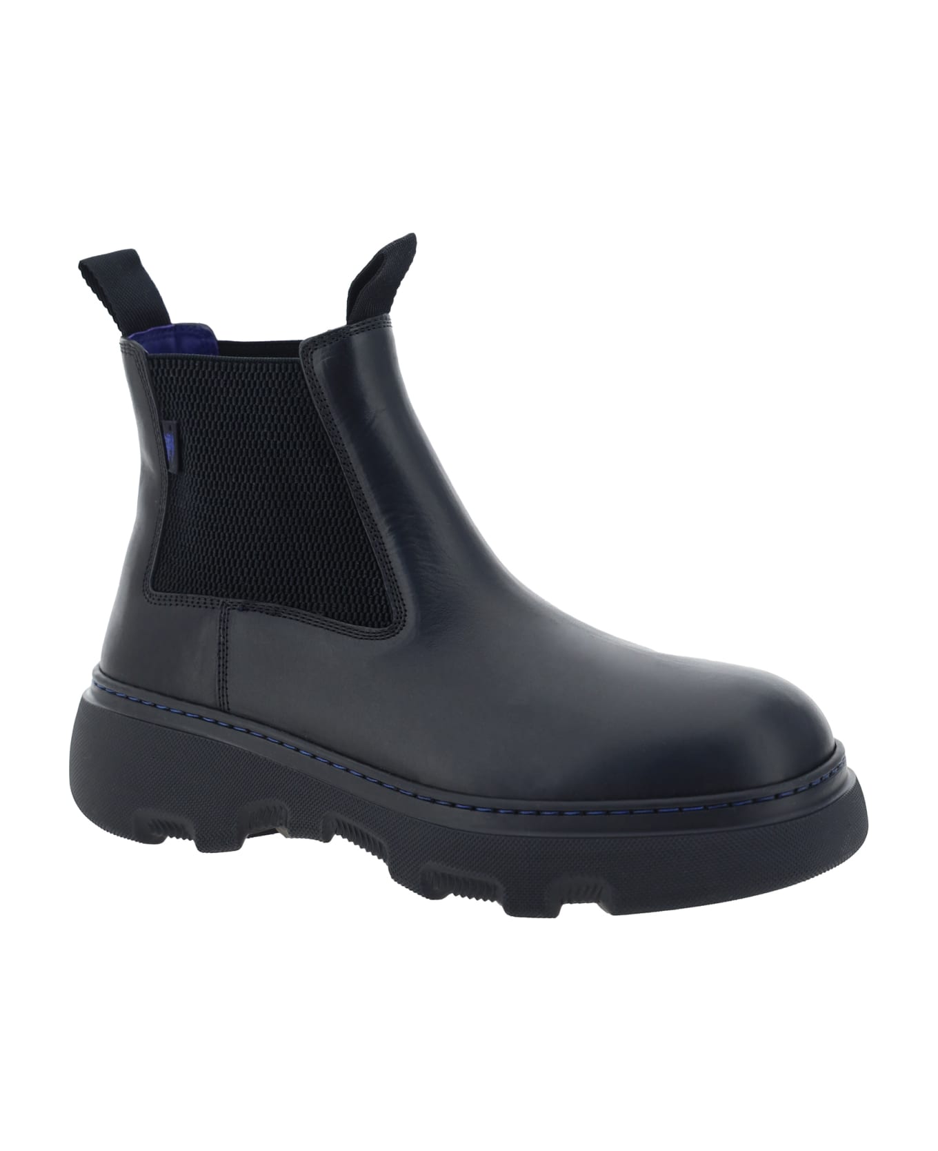 Burberry Creeper Casual Ankle Boots - Black