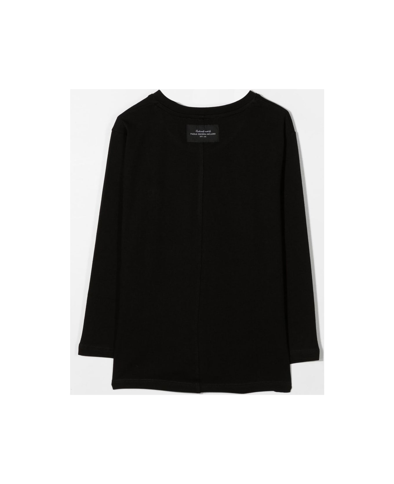 Paolo Pecora Long-sleeved T-shirt - Black Tシャツ＆ポロシャツ