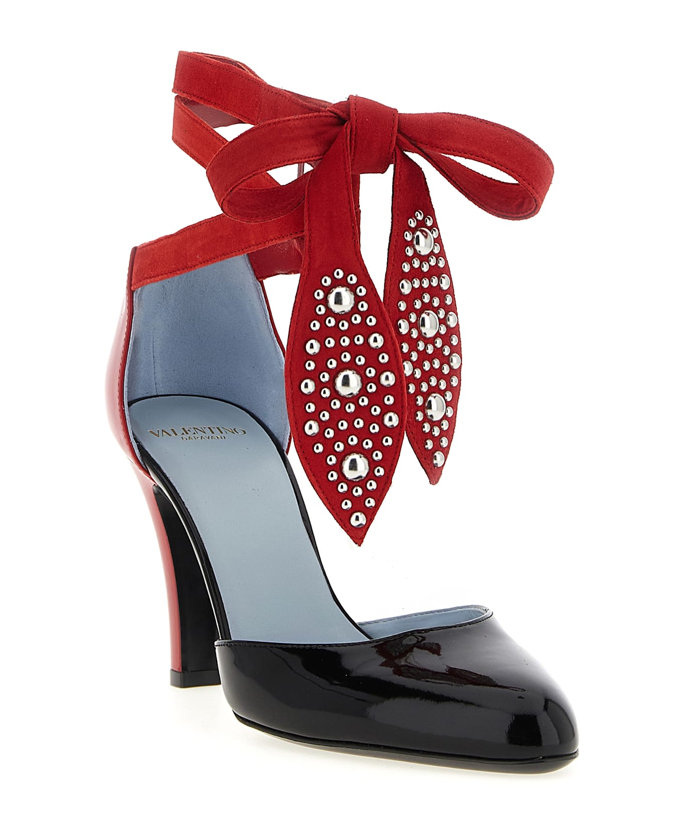 【関税&送料込】Valentino Garavani Two-Tone Leather Foliefol Valentino Garavani Two-tone Leather Foliefoliage Pumps