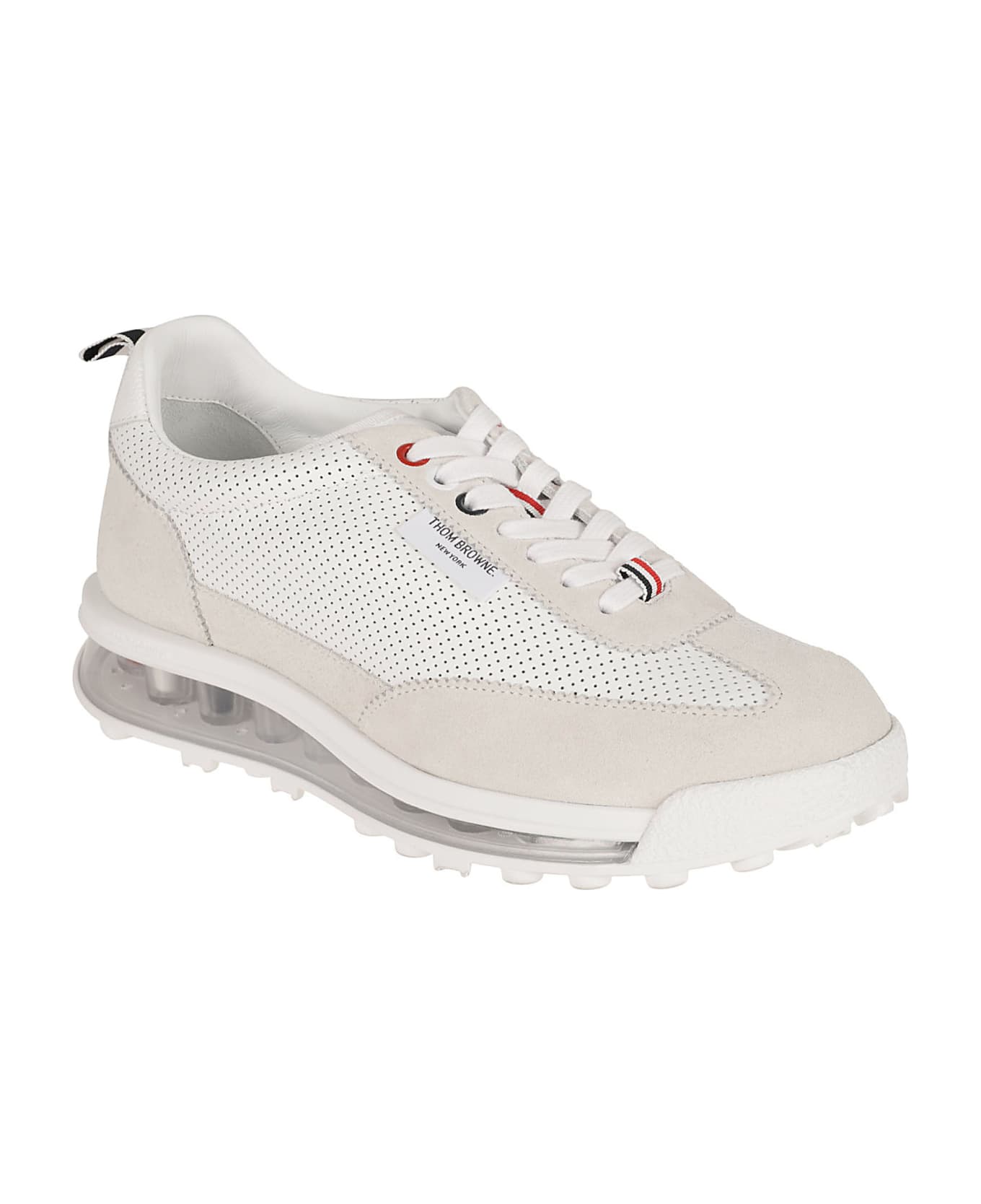 Thom Browne Runner Lace Loops Sneakers - White