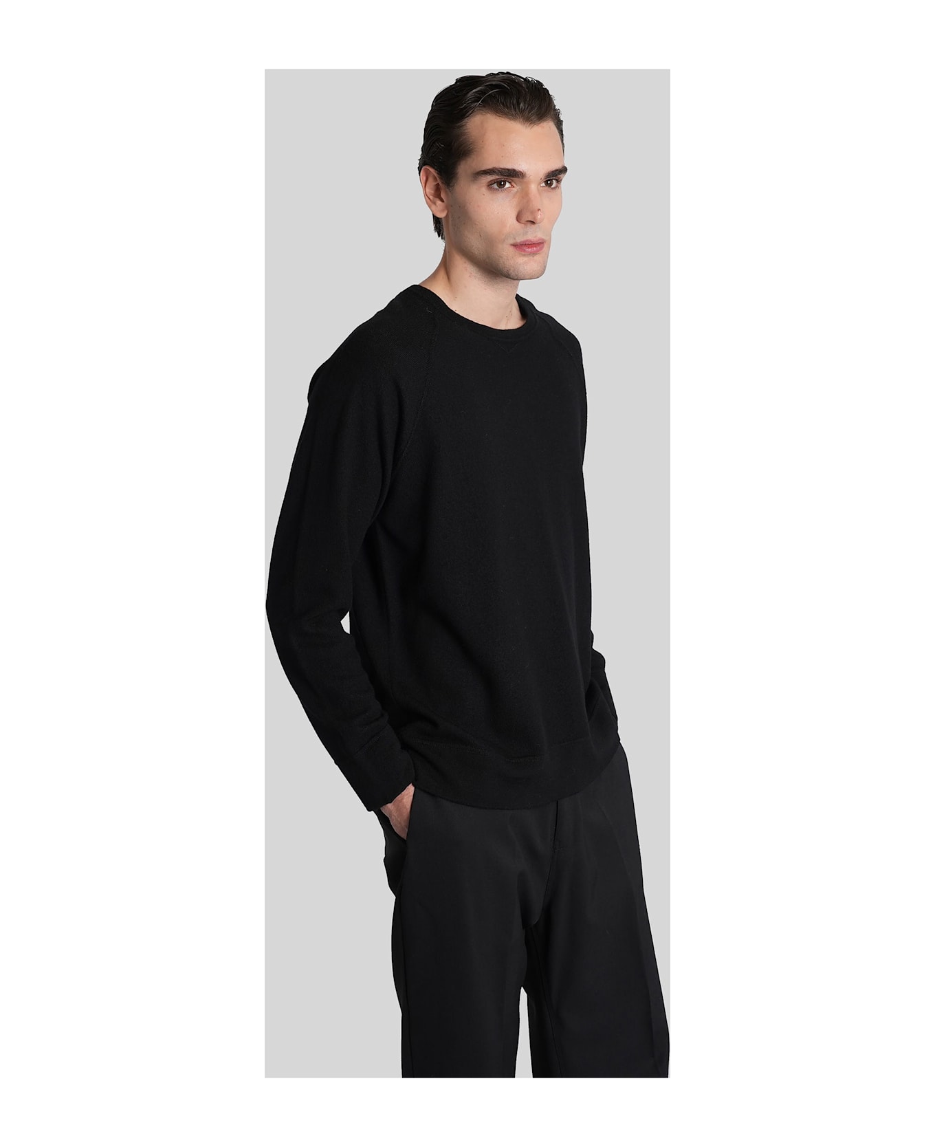 Mauro Grifoni Knitwear In Black Wool - black