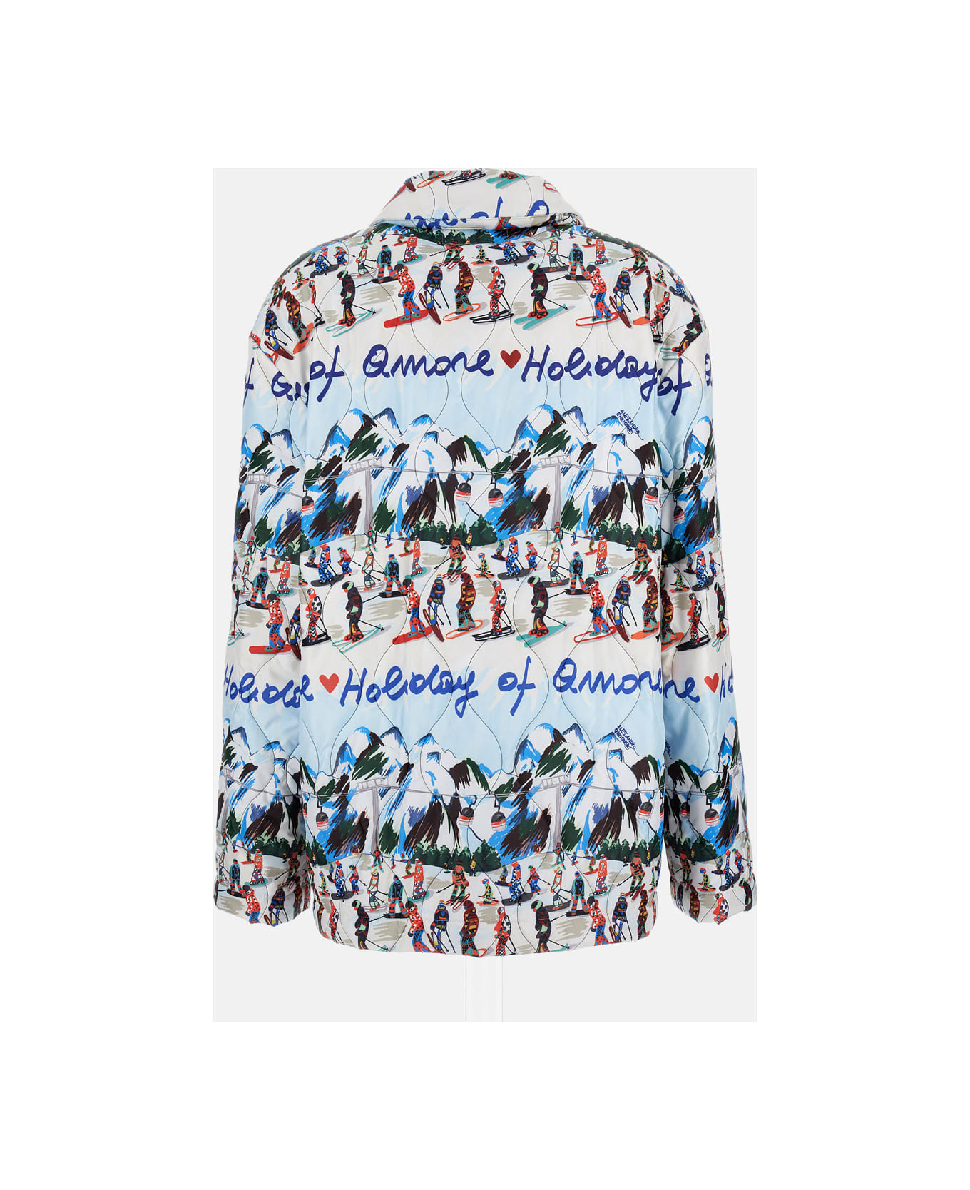 Alessandro Enriquez Quilted Jacket - MultiColour