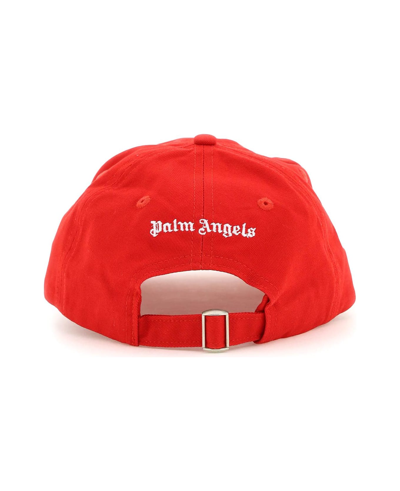 Palm Angels Logo Baseball Cap - Red