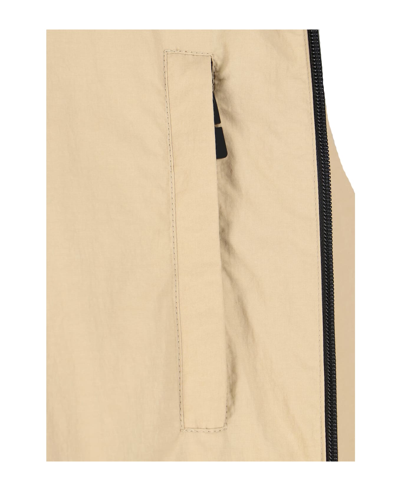 Burberry Beige Nylon Blend Jacket - CRACKER